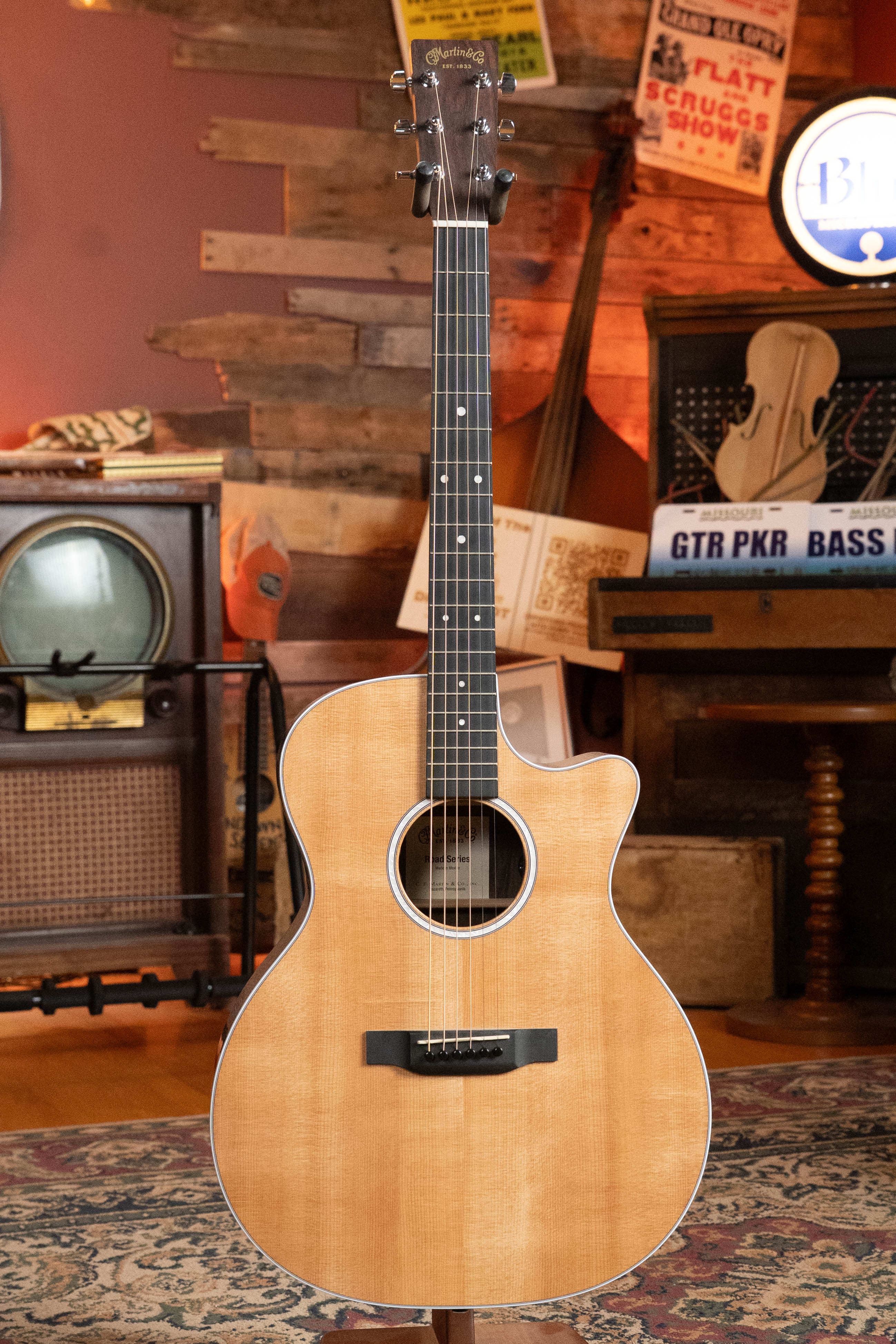 (Used) Martin GPC-13E Ziricote Sitka/Ziricote Grand Performance Acoustic/Electric Guitar with Fishman MX-T #0601