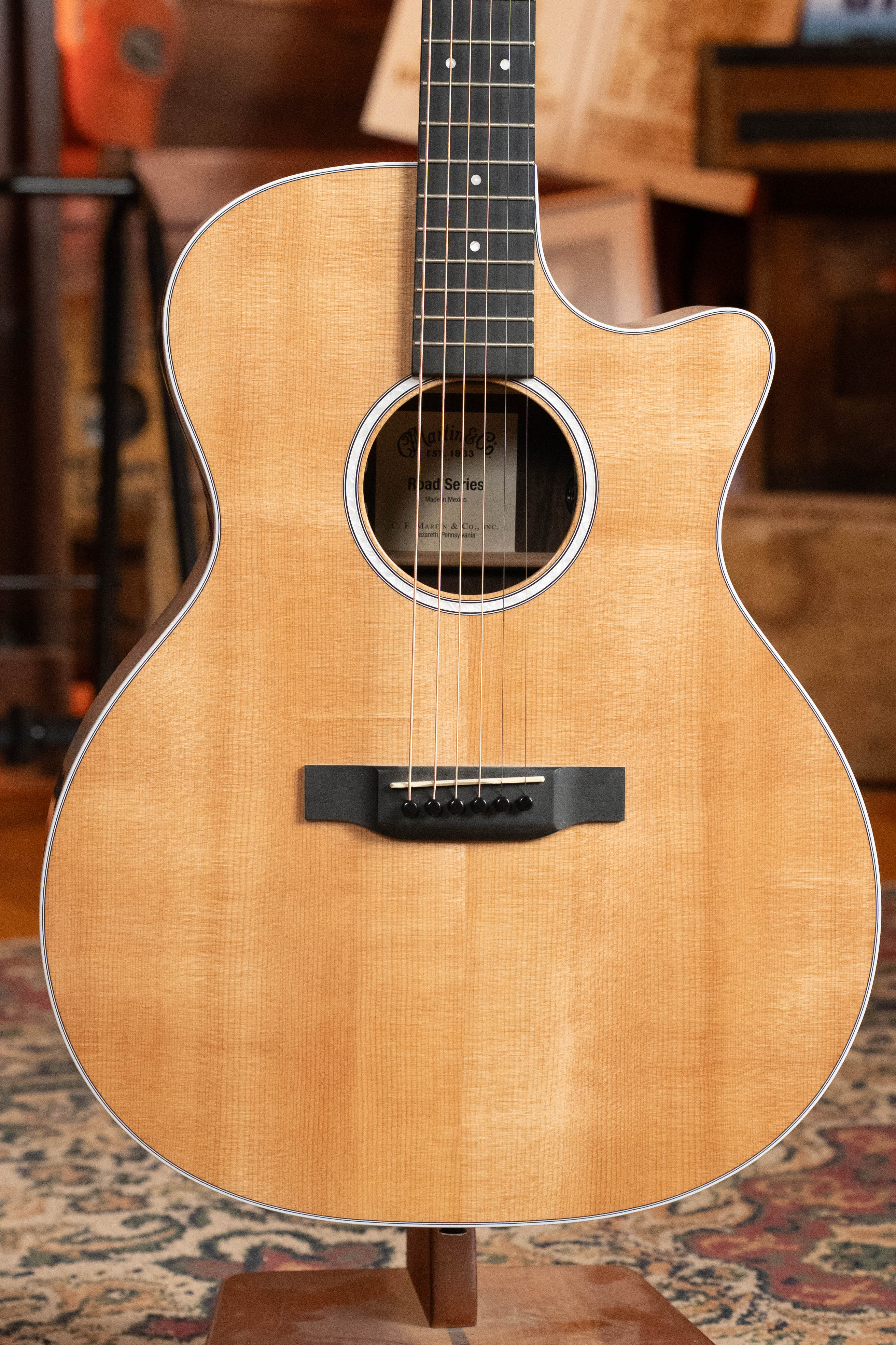 (Used) Martin GPC-13E Ziricote Sitka/Ziricote Grand Performance Acoustic/Electric Guitar with Fishman MX-T #0601