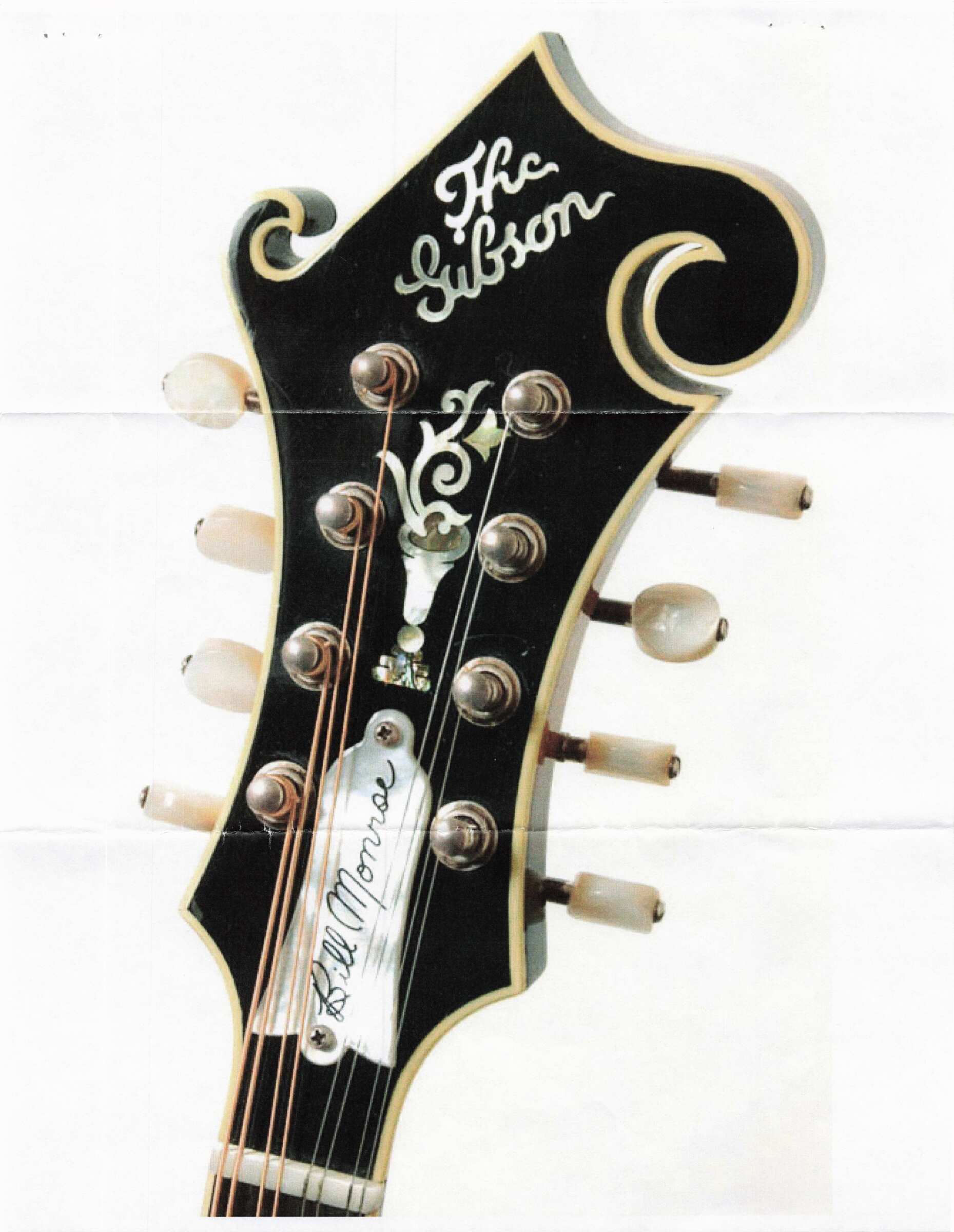 (Used) October 1993 Gibson Certified Authentic Bill Monroe F-Style Mandolin