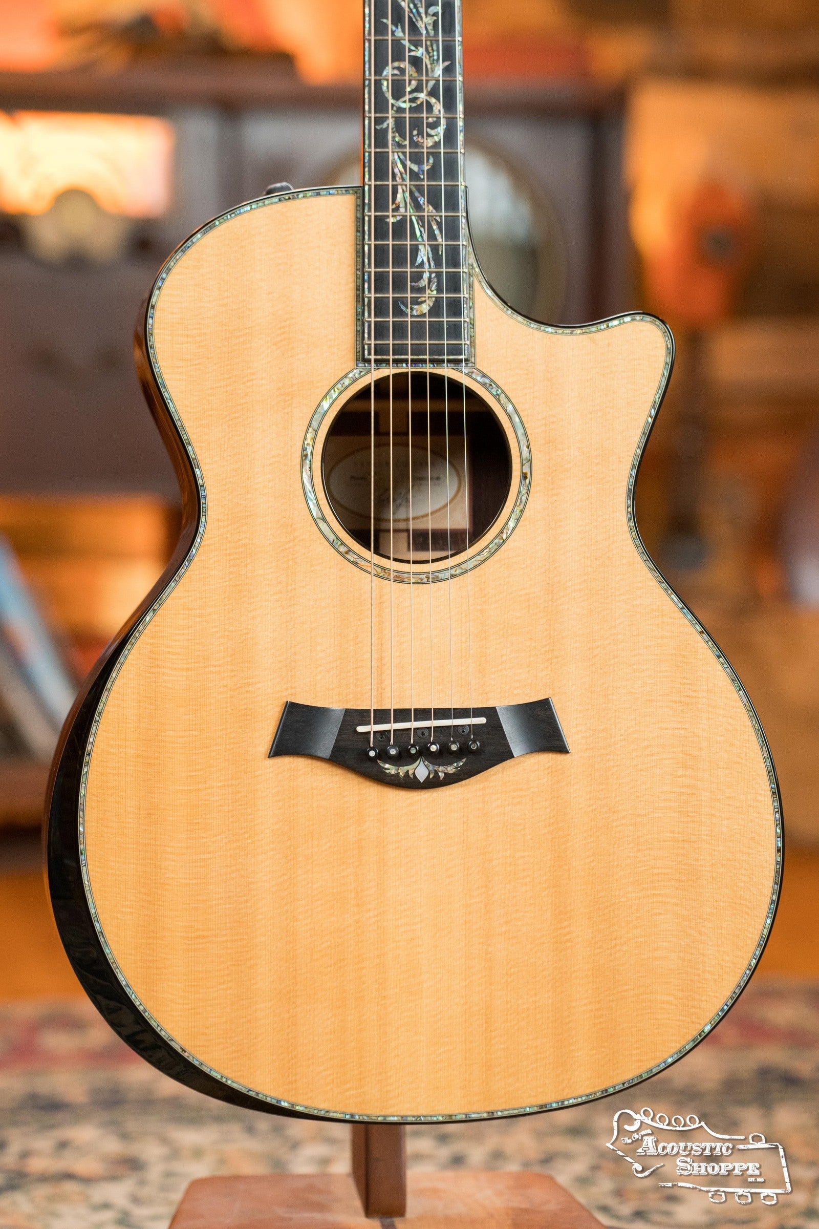 (Used) Taylor PS14CE Sitka Spruce/Cocobolo Cutaway Grand Auditorium Guitar w/Electronics #4100