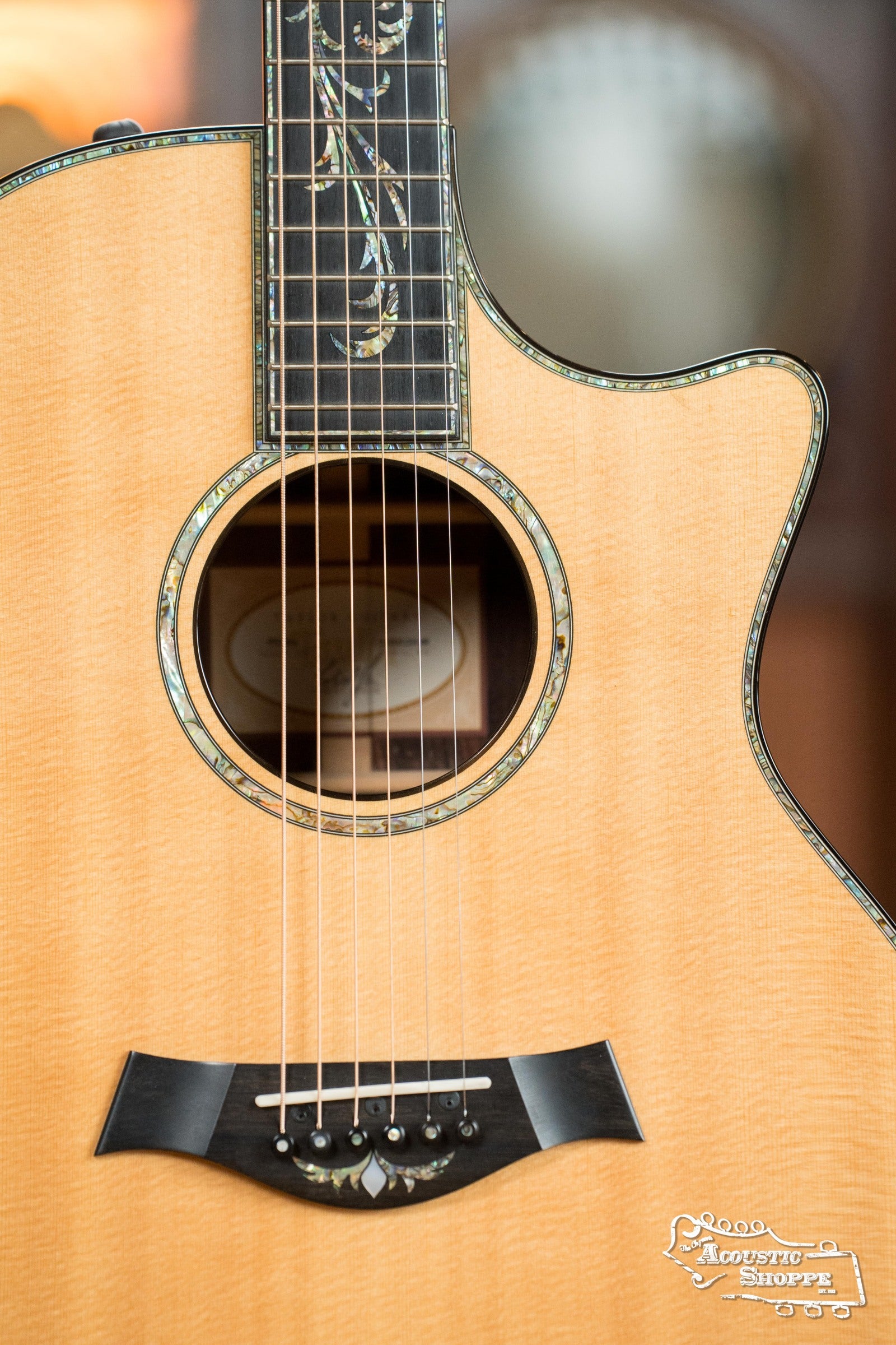 (Used) Taylor PS14CE Sitka Spruce/Cocobolo Cutaway Grand Auditorium Guitar w/Electronics #4100