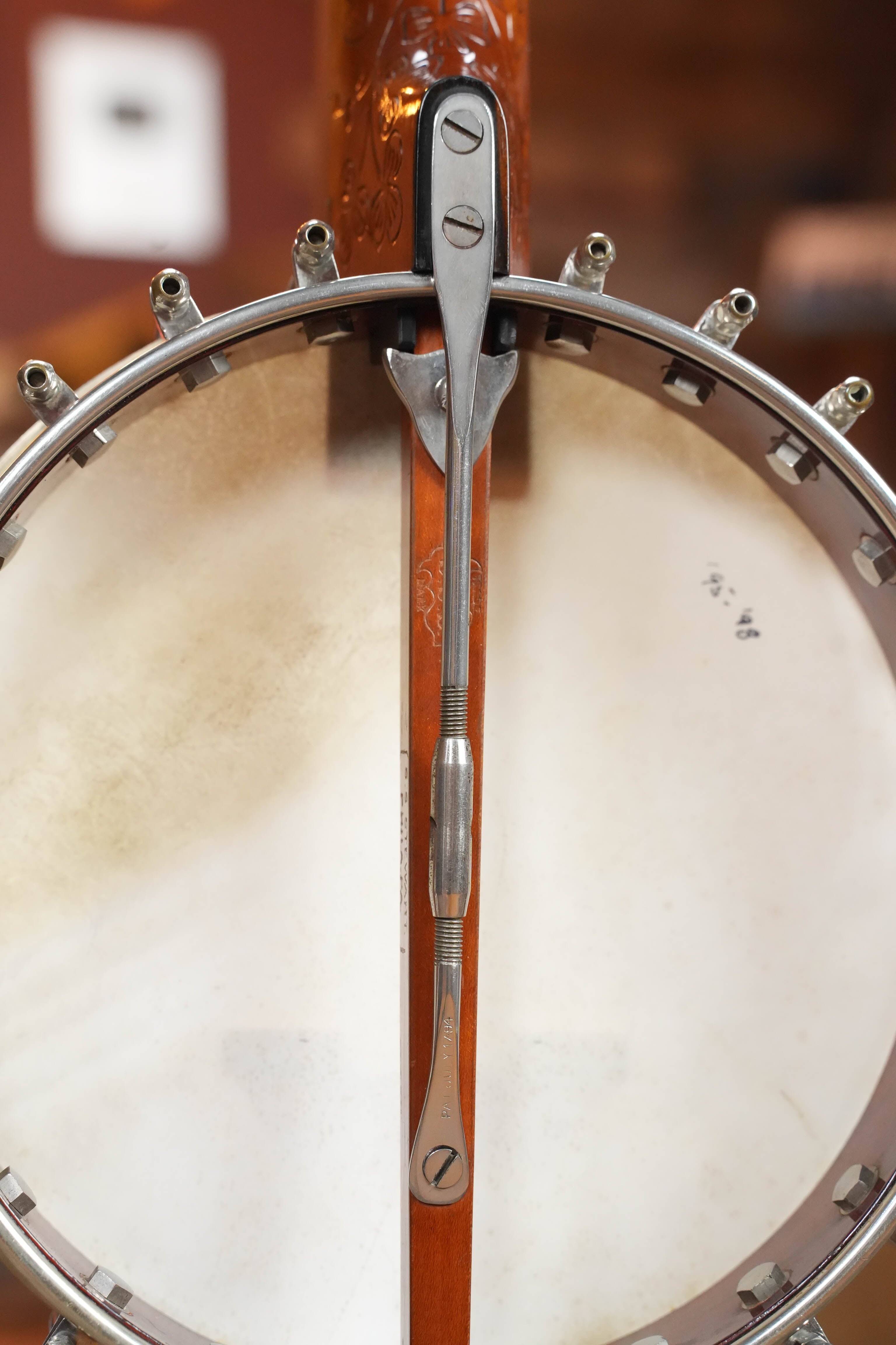 (Used) Vintage 1895 S.S. Stewart Banjeaurine 5-String Open-Back Banjo #5853