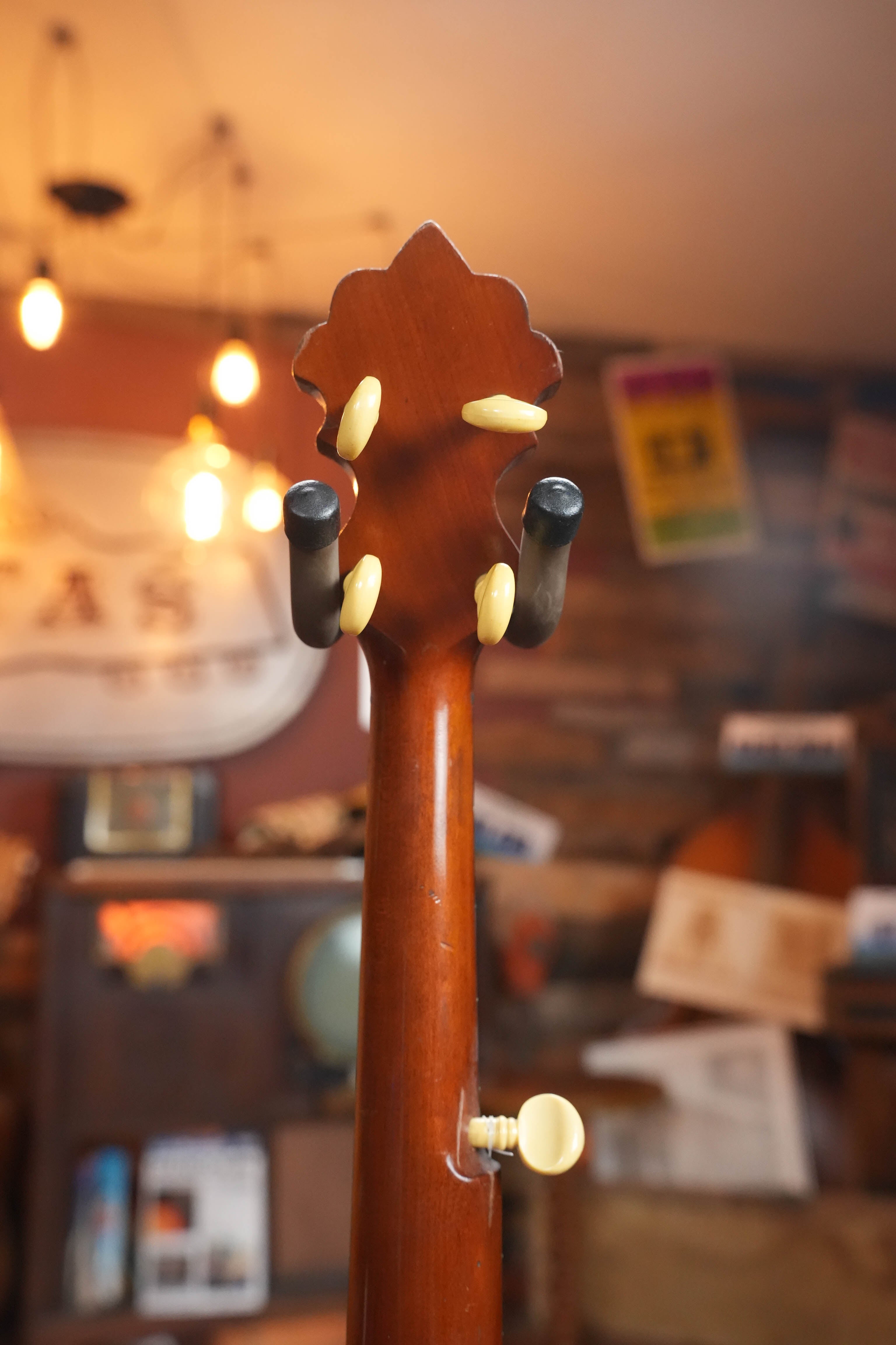 (Used) Vintage 1895 S.S. Stewart Banjeaurine 5-String Open-Back Banjo #5853