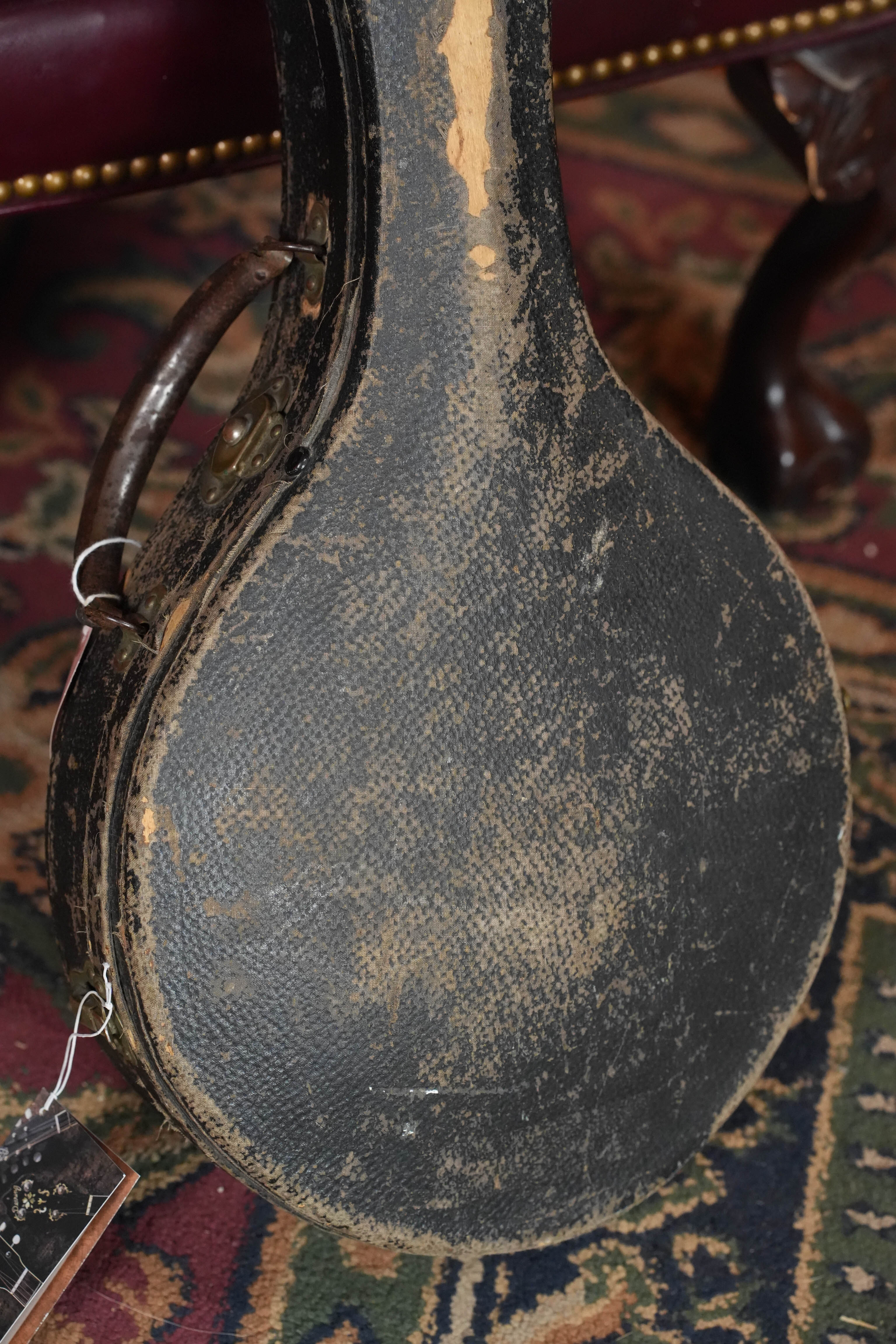 (Used) Vintage 1920 Gibson Spruce/Birch Oval-Hole Teardrop A-Style Mandolin #9066