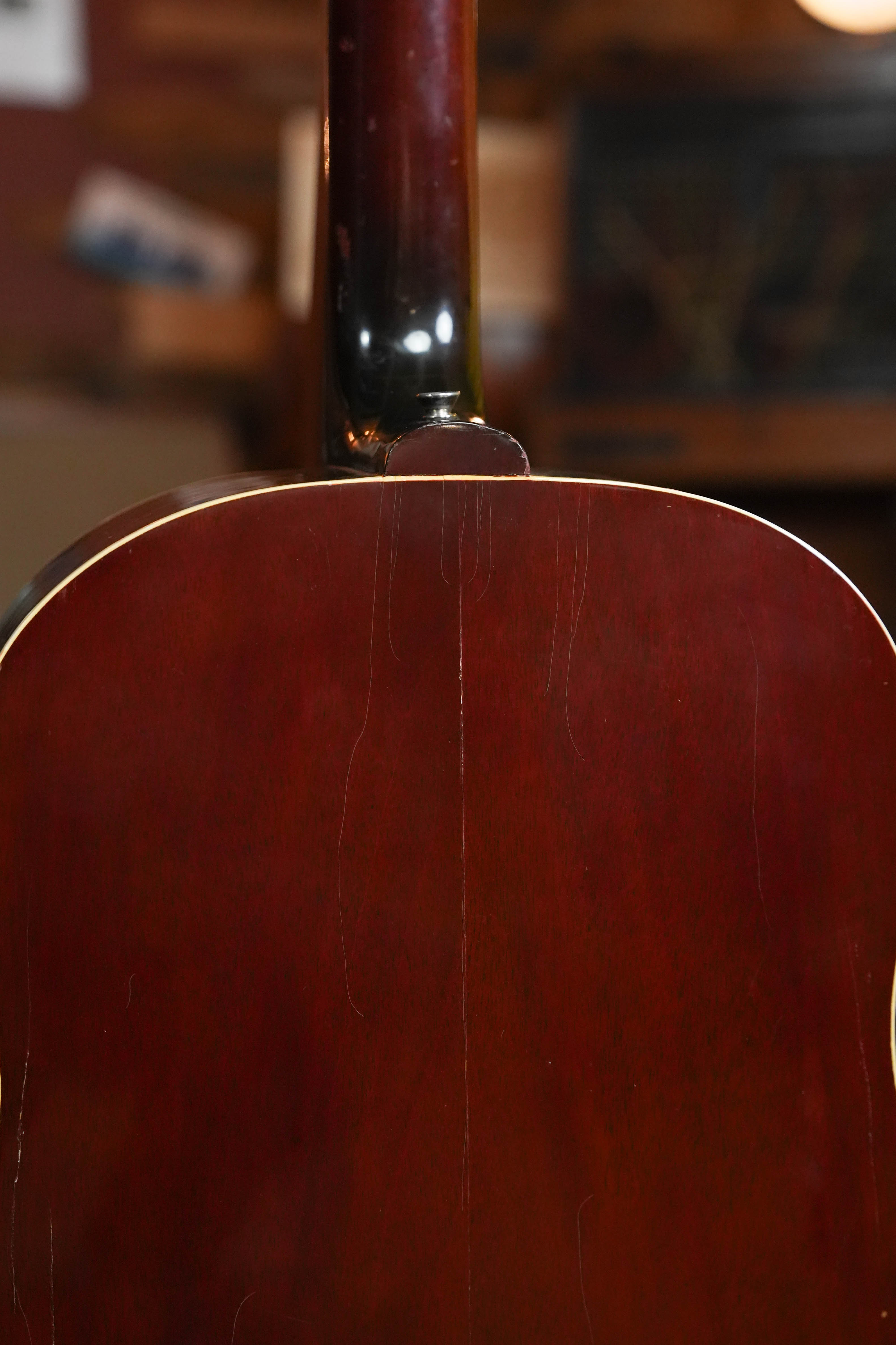 (Used) Vintage 1951 Gibson J-45 Round-Shouldered Dreadnought Guitar #1110