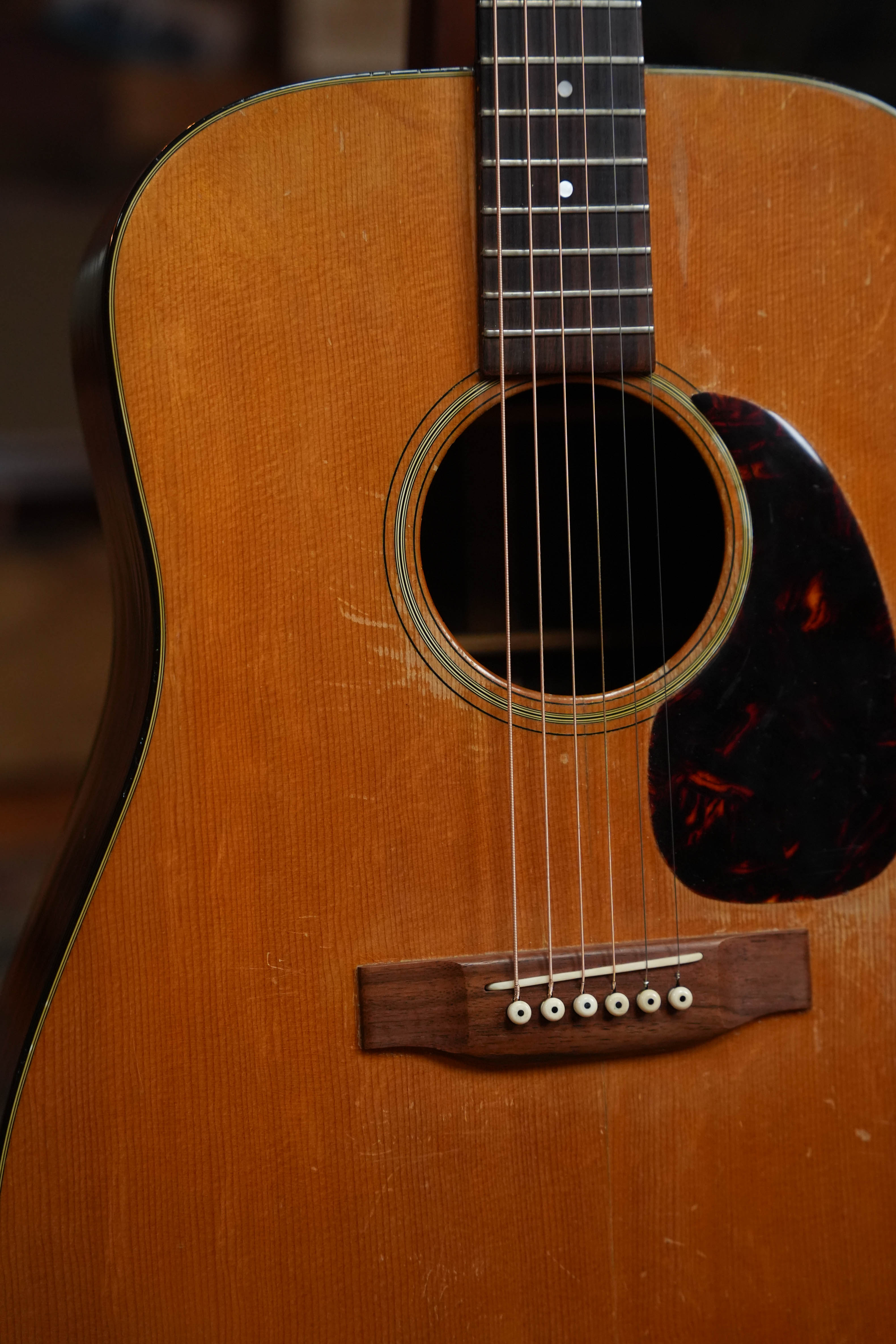 (Used) Vintage 1966 Martin D-21 Dreadnought Guitar #4147