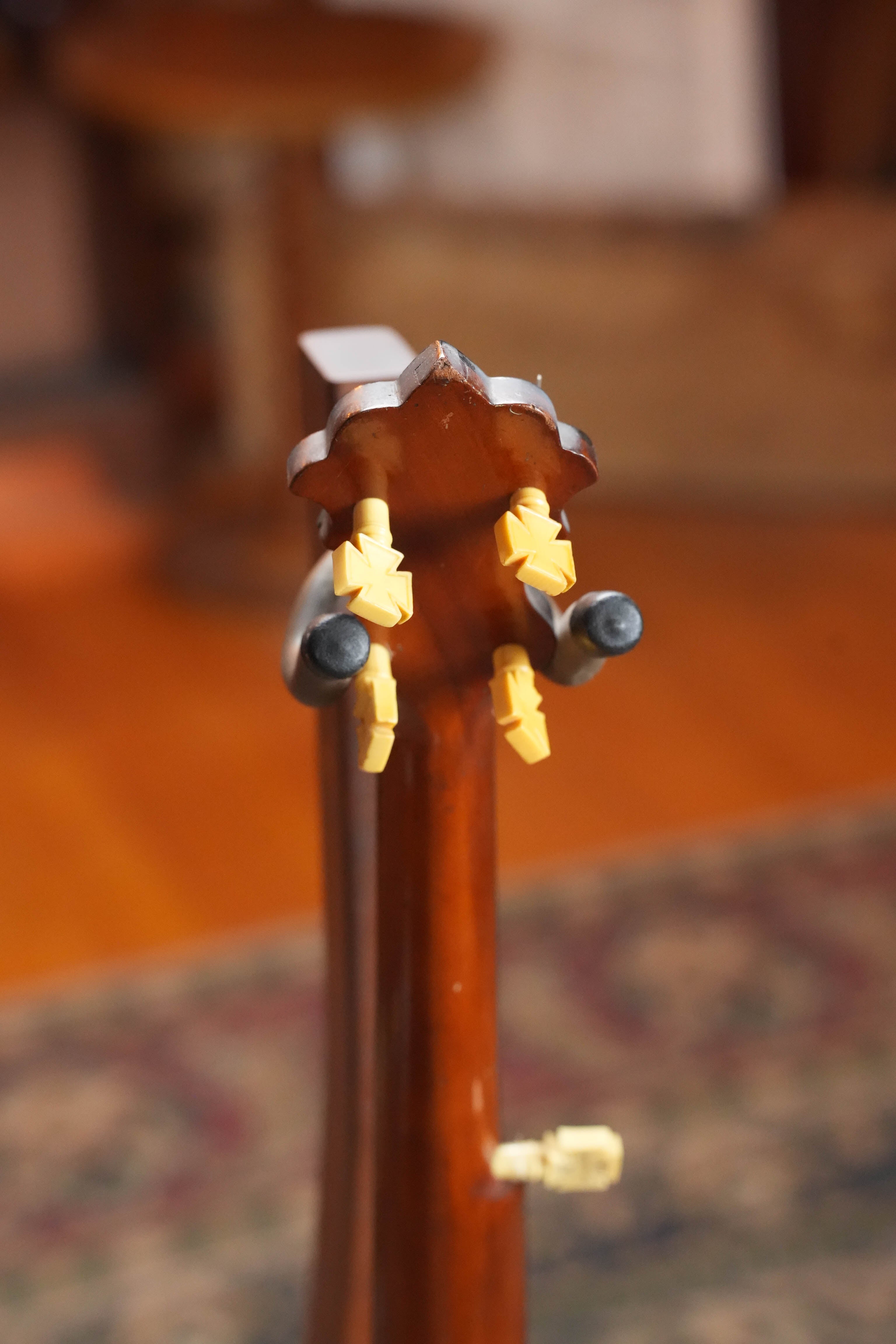 (Used) Vintage c. 1889 S.S. Stewart 5-String Open-Back Pony/A-Scale Banjo #5643