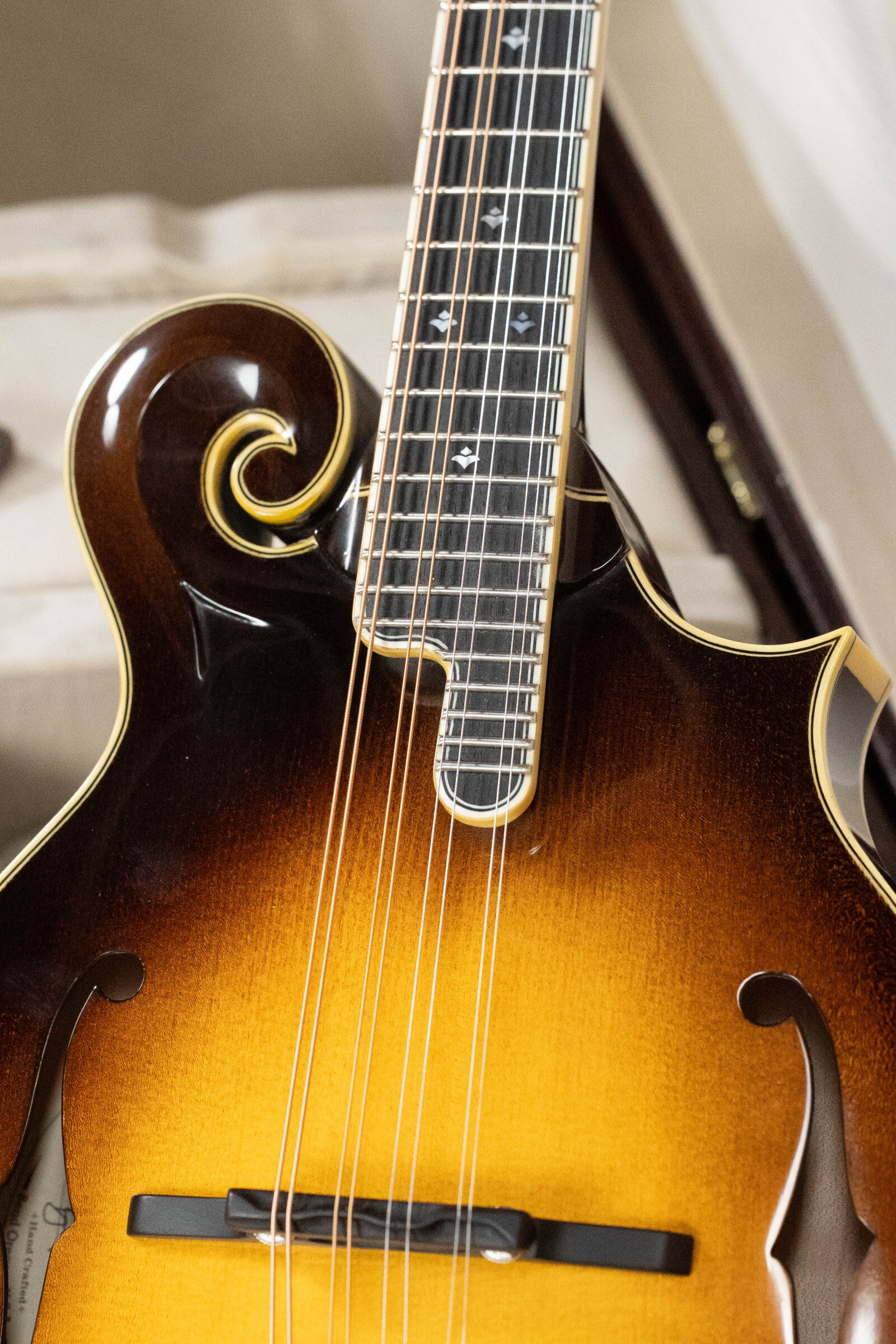 Weber Yellowstone F14-F Sitka/Flamed Maple F-Style Single Cutaway Mandolin #1306