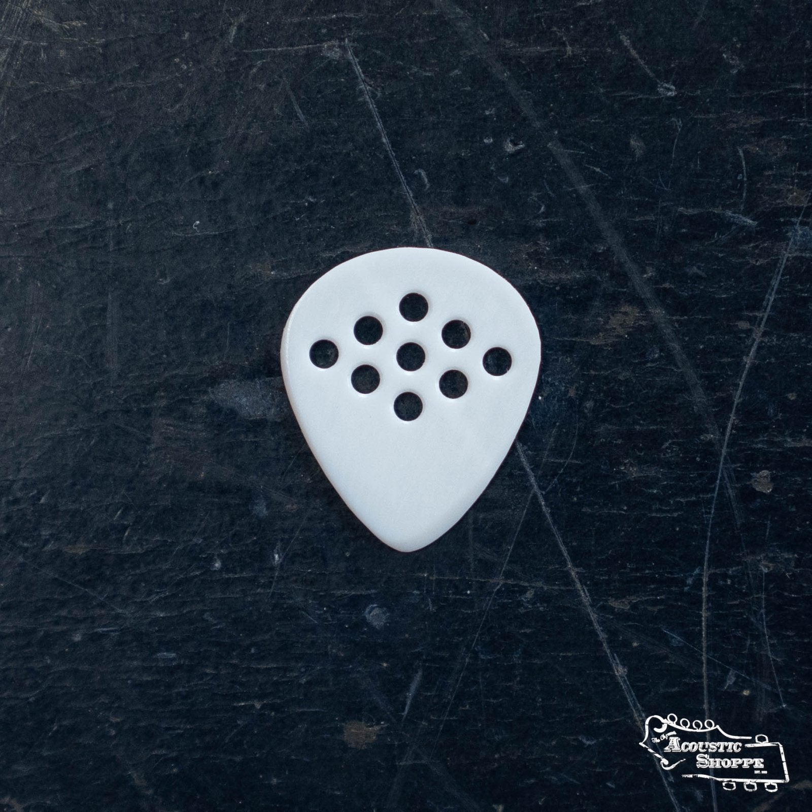 Wegen BG140 Bluegrass Acoustic Guitar Pick - Pack of 4, White, 1.4mm