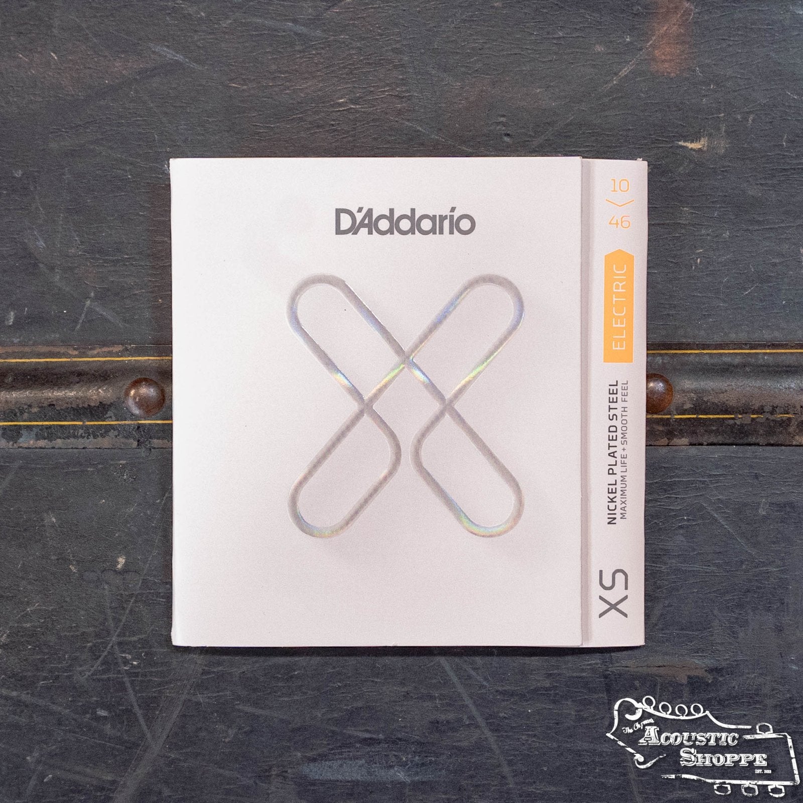 D'Addario XSE1046 XS Regular Light Nickel Coated Electric Guitar Strings 10-46