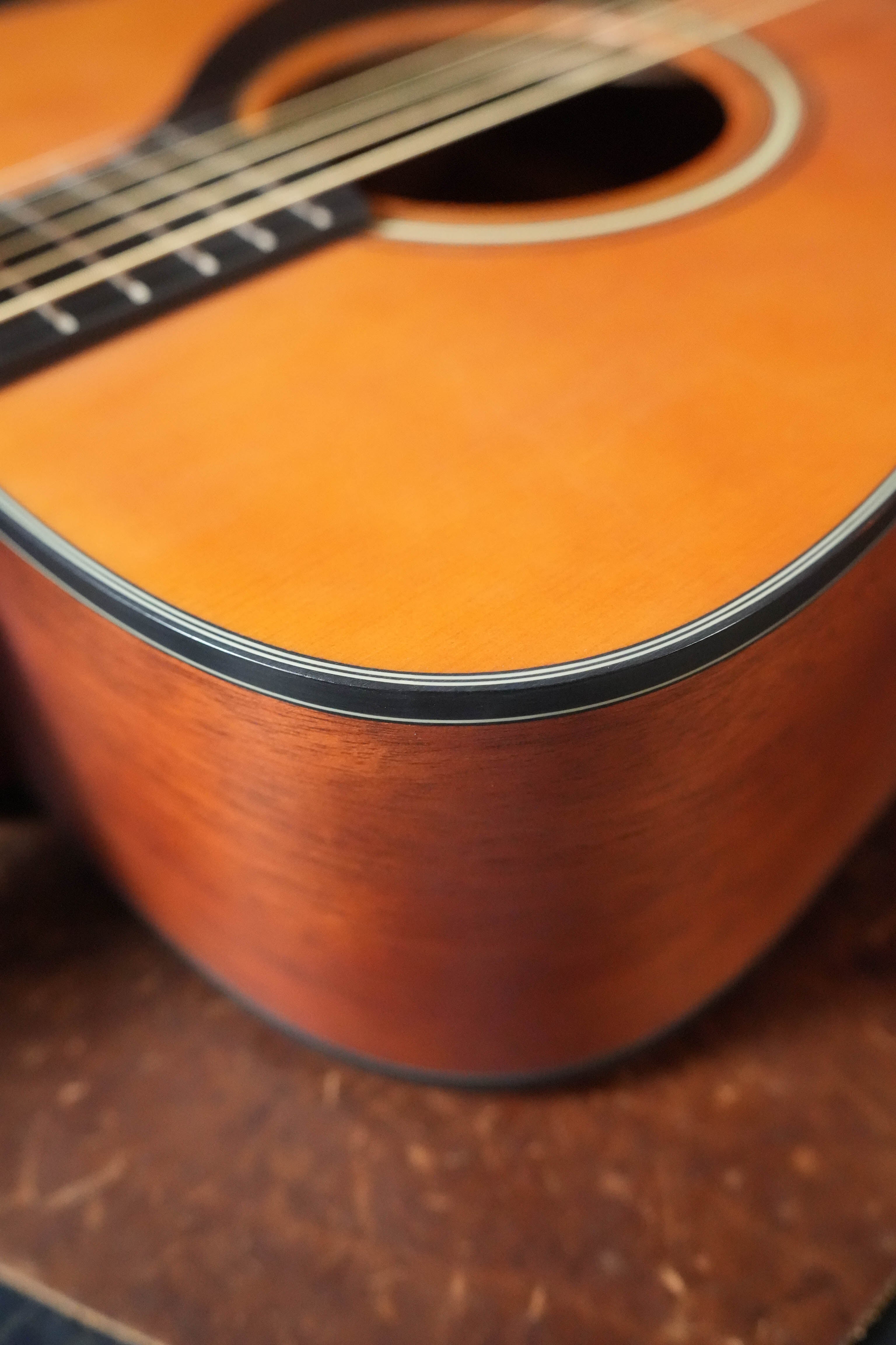 Yamaha FG3 Red Label Dreadnought Acoustic Guitar #1210