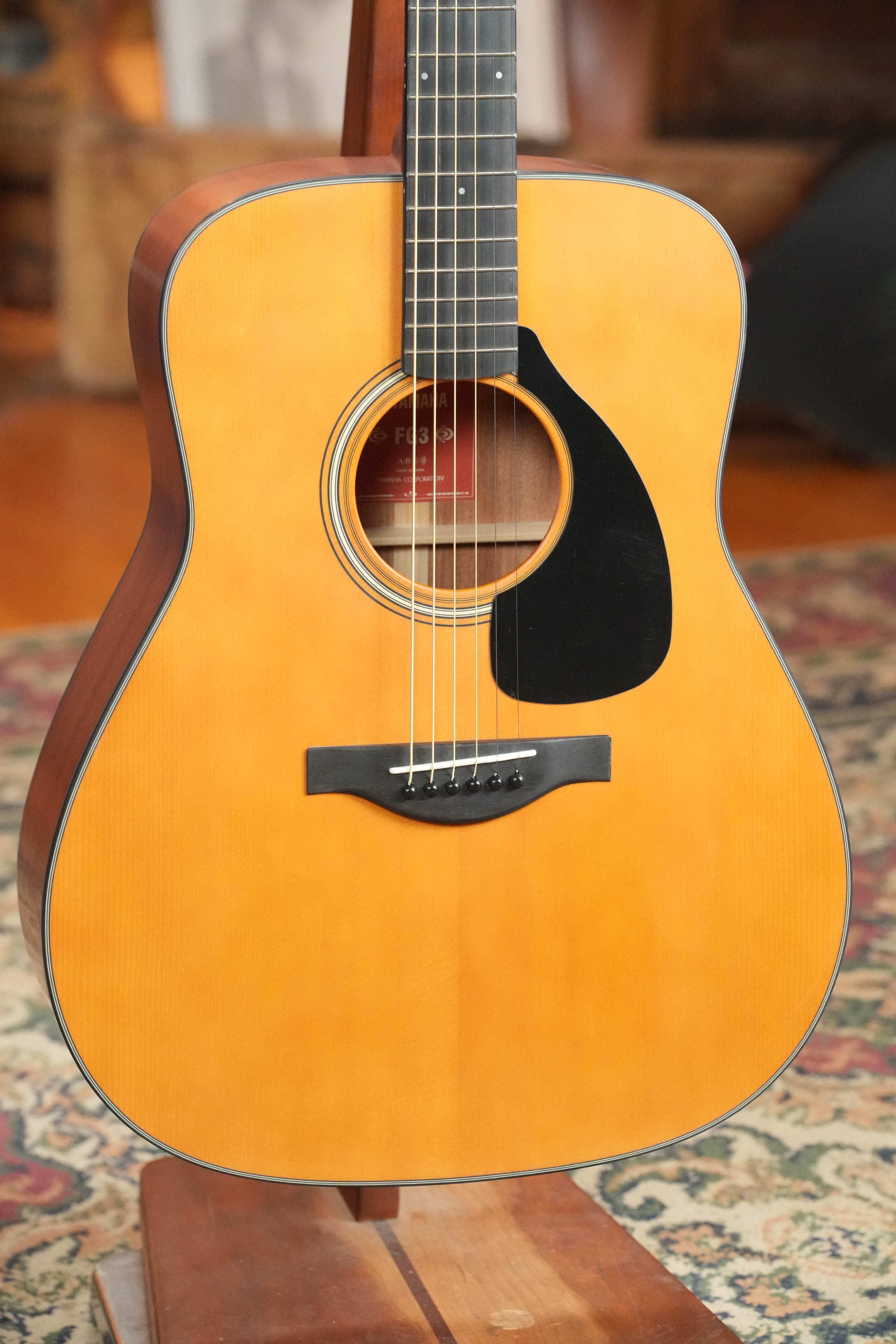 Yamaha FG3 Red Label Dreadnought Acoustic Guitar #1210