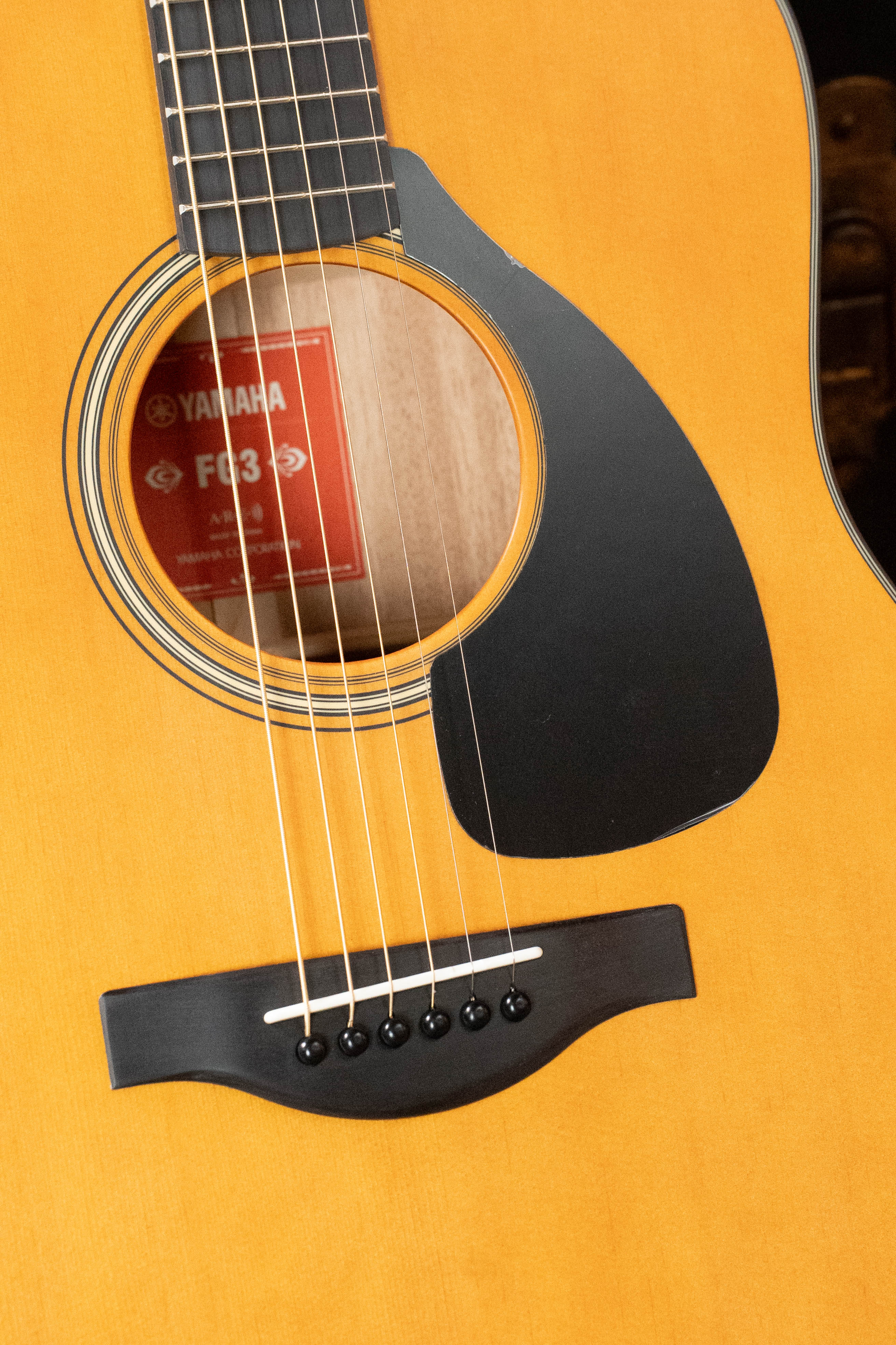 Yamaha FG3 Spruce/Mahogany Red Label Dreadnought Acoustic Guitar #1043