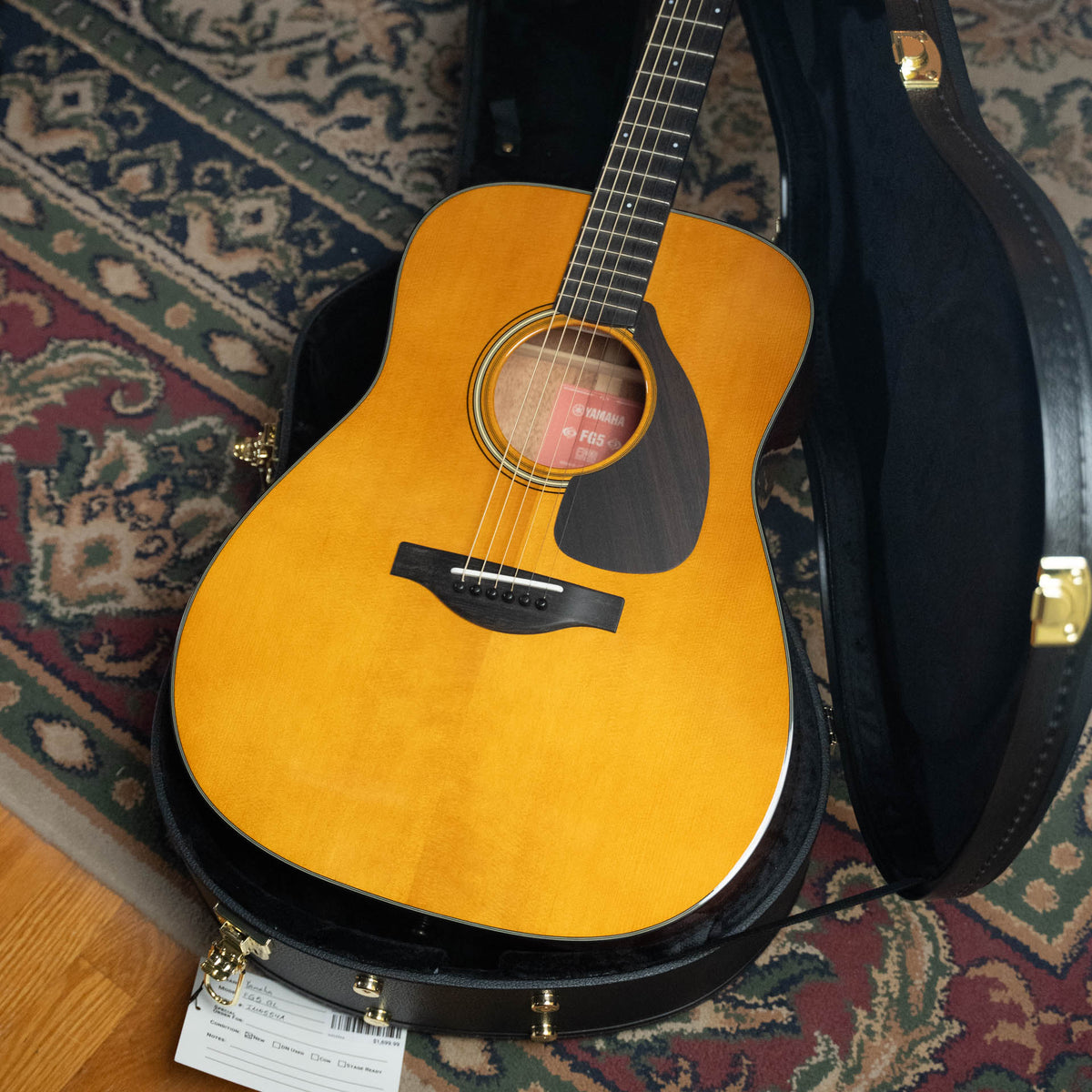 Yamaha FG5 GL Dreadnought Acoustic Guitar #554A