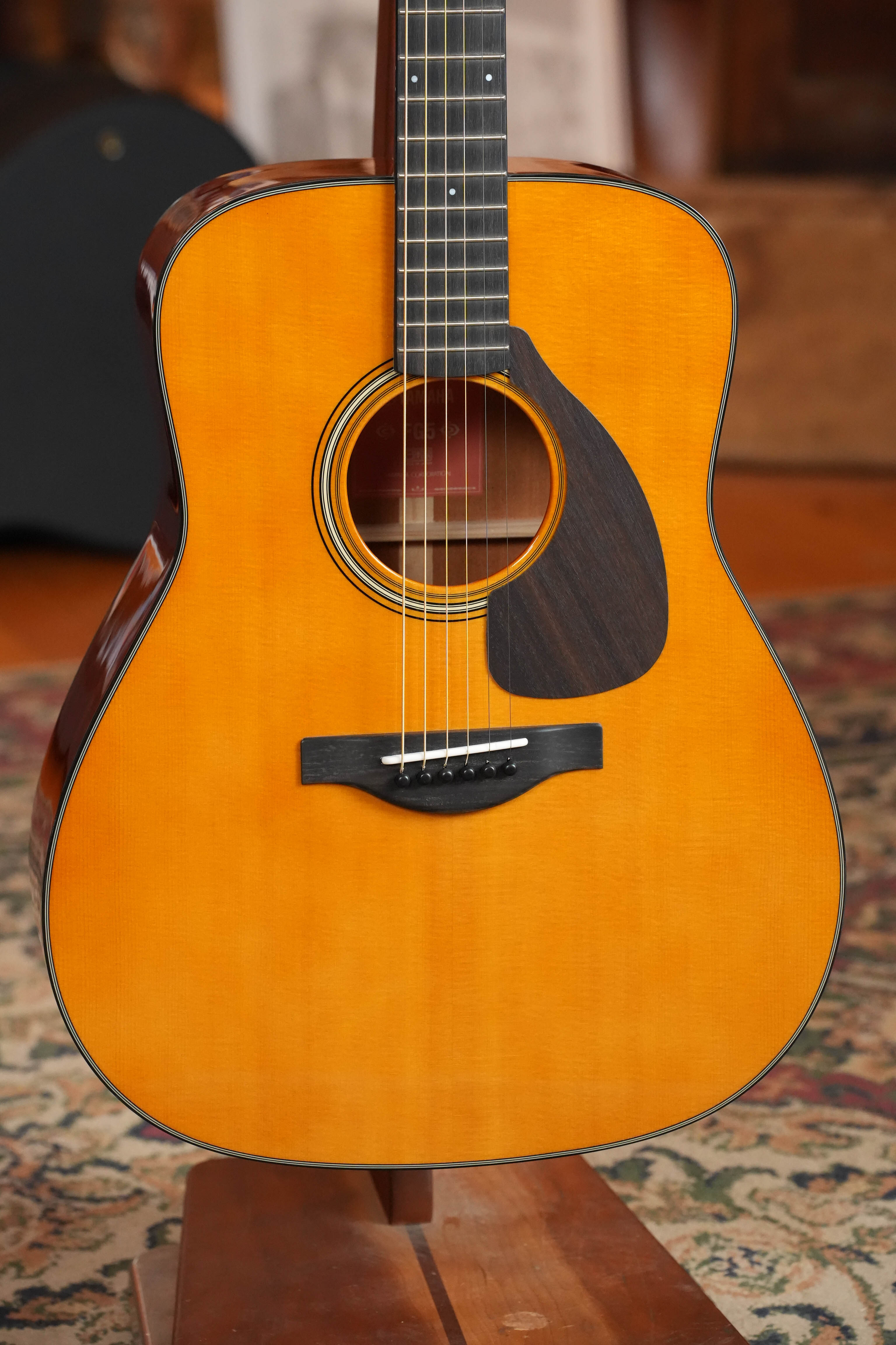 Yamaha FG5 GL NEW Gloss Spruce/Mahogany Red Label Dreadnought Acoustic Guitar #321A