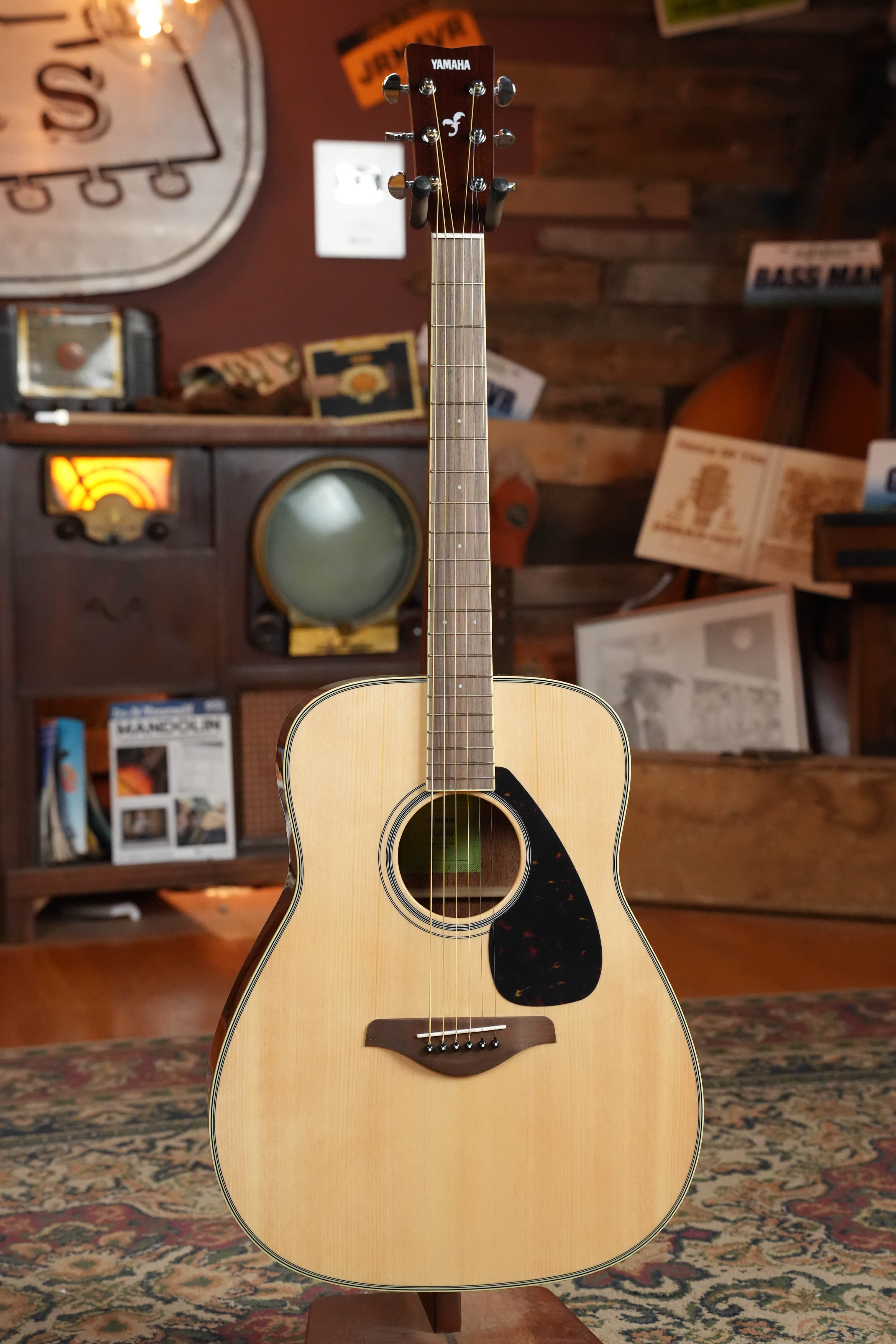 Yamaha FG820 Spruce/Mahogany Dreadnought Acoustic Guitar #1265