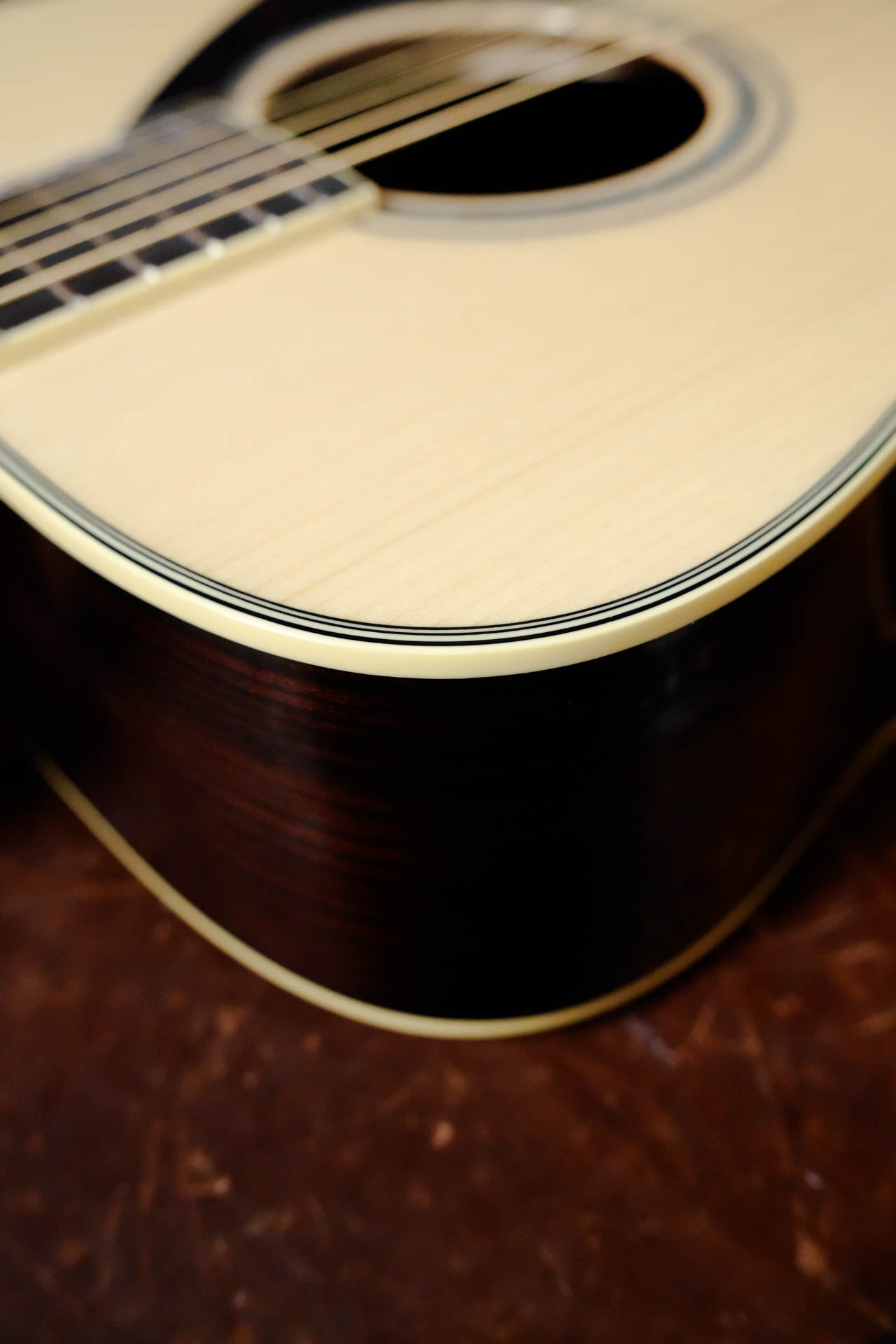 Yamaha FG830 Spruce/Laminate Rosewood Autumn Burst Dreadnought Acoustic Guitar #1185