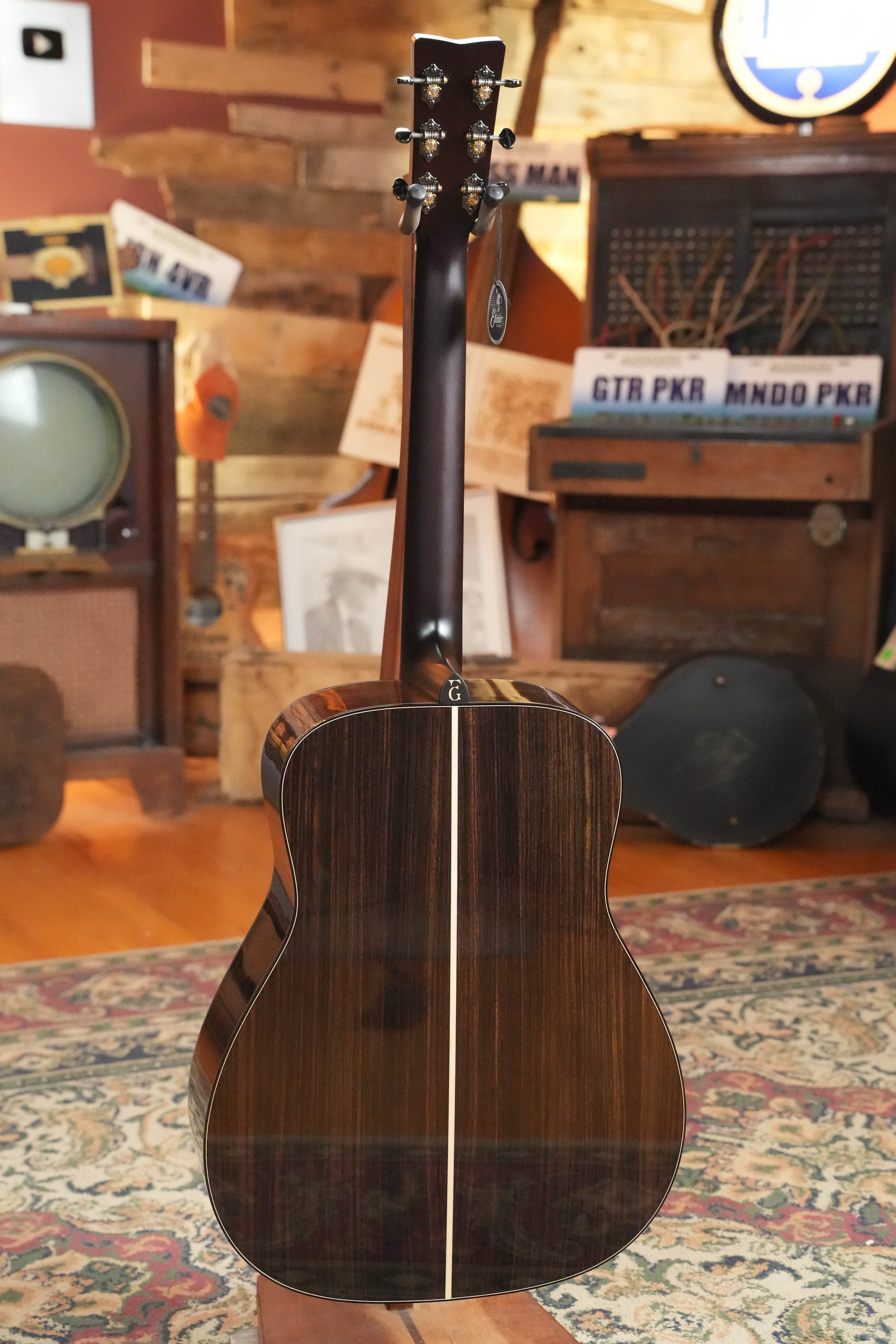 Yamaha FG9 R NT Natural Finish Dreadnought Acoustic Guitar #126A