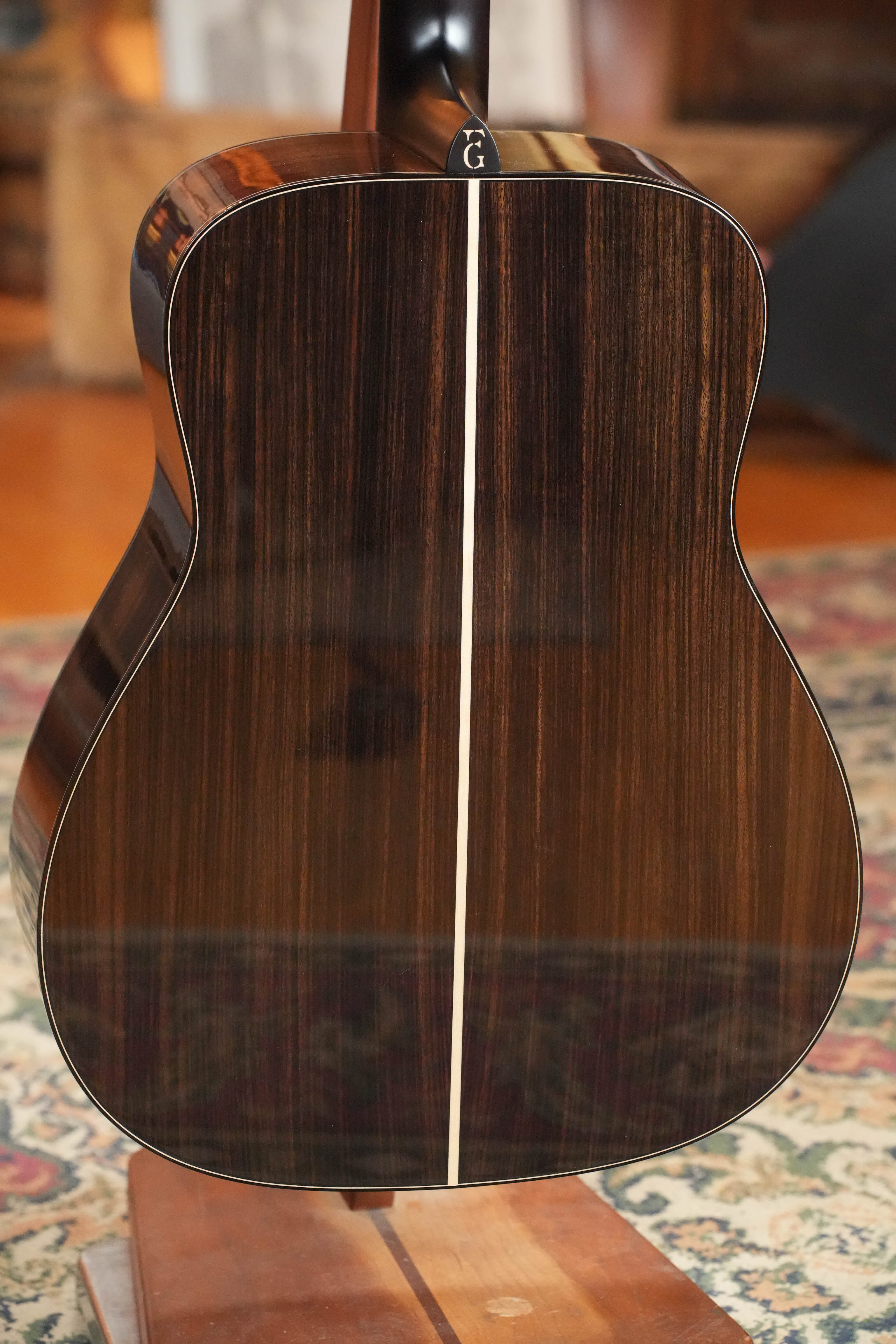 Yamaha FG9 R NT Natural Finish Dreadnought Acoustic Guitar #126A