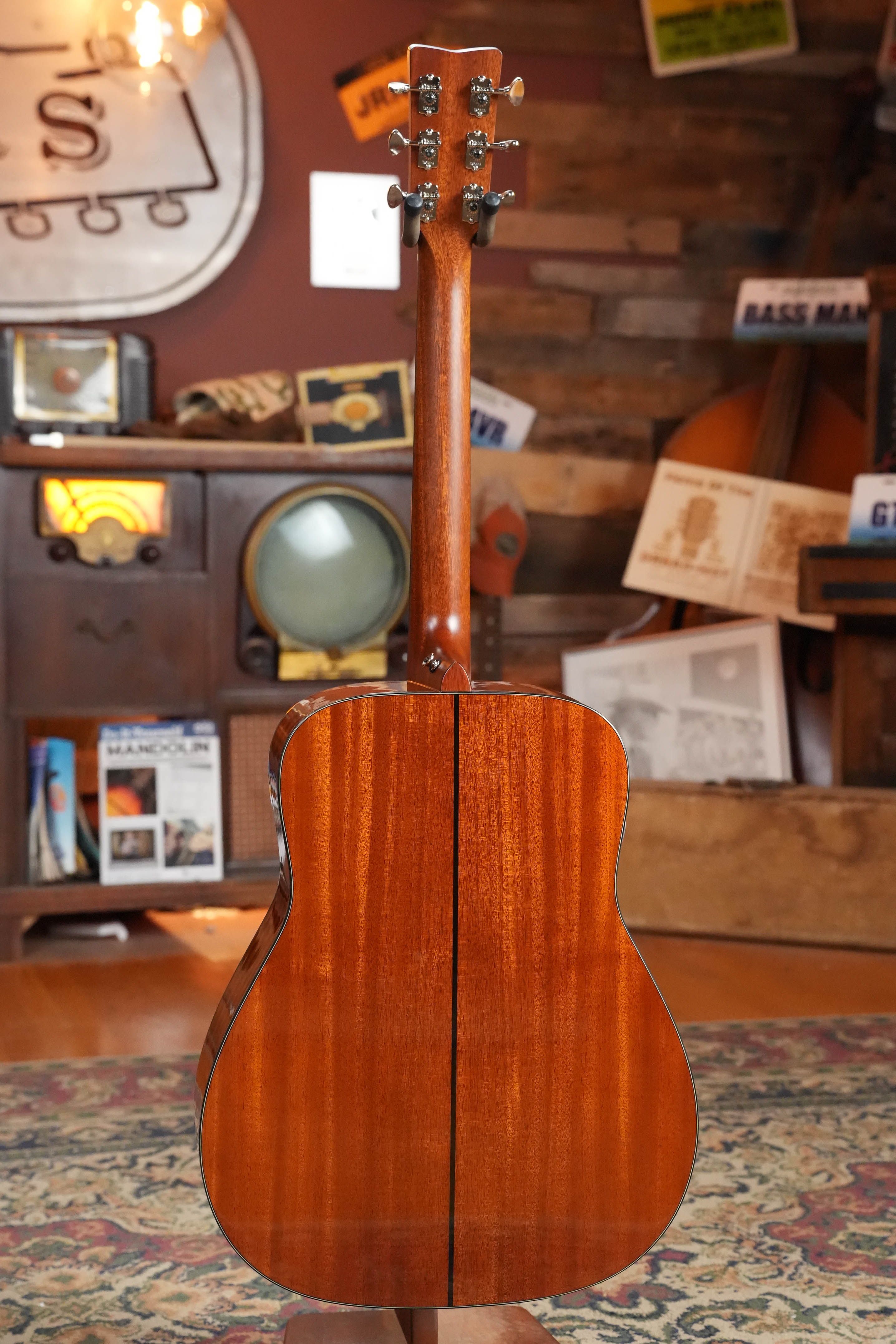 Yamaha FGX5 GL Gloss Spruce/Mahogany Red Label Dreadnought Guitar w/Electronics #469A