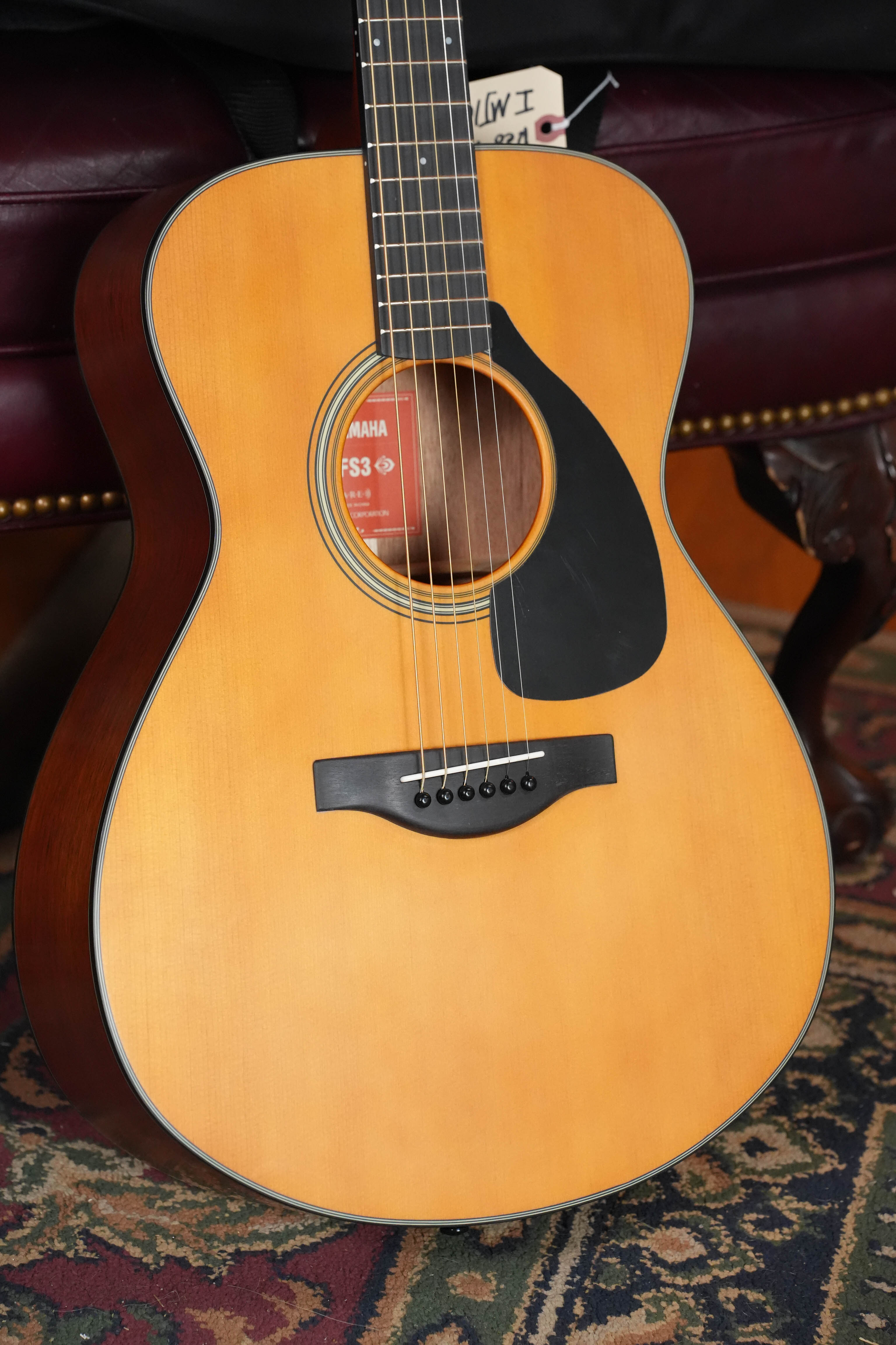 Yamaha FS3 Sitka/Mahogany Red Label Concert Acoustic Guitar #1557