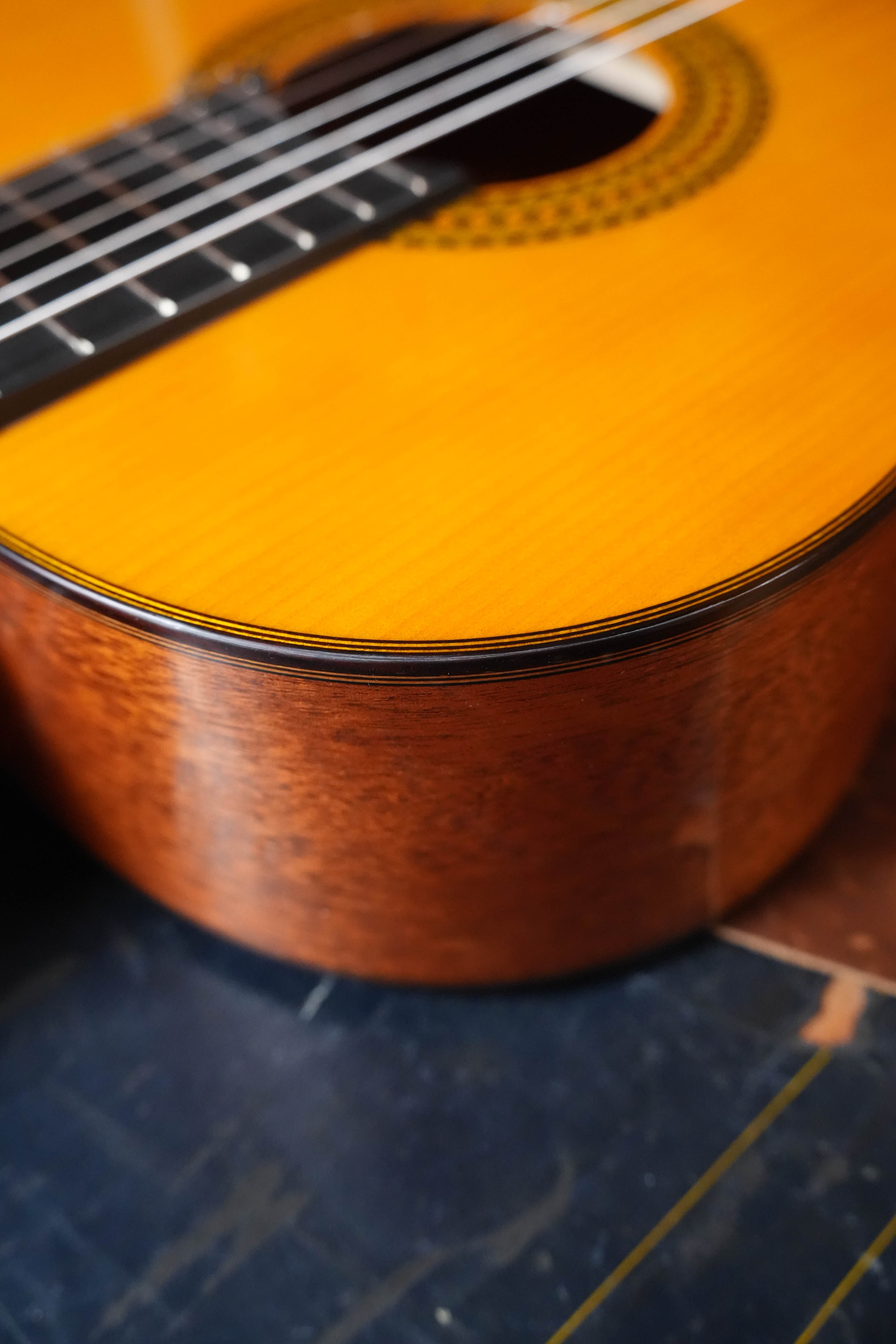 Yamaha GC12s Natural Finish Classical Acoustic Guitar #0058