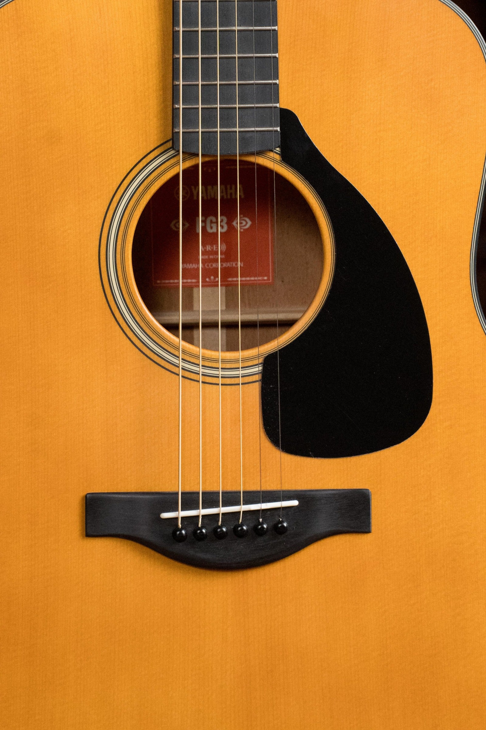 Yamaha FG3 Spruce/Mahogany Red Label Dreadnought Acoustic Guitar #1013