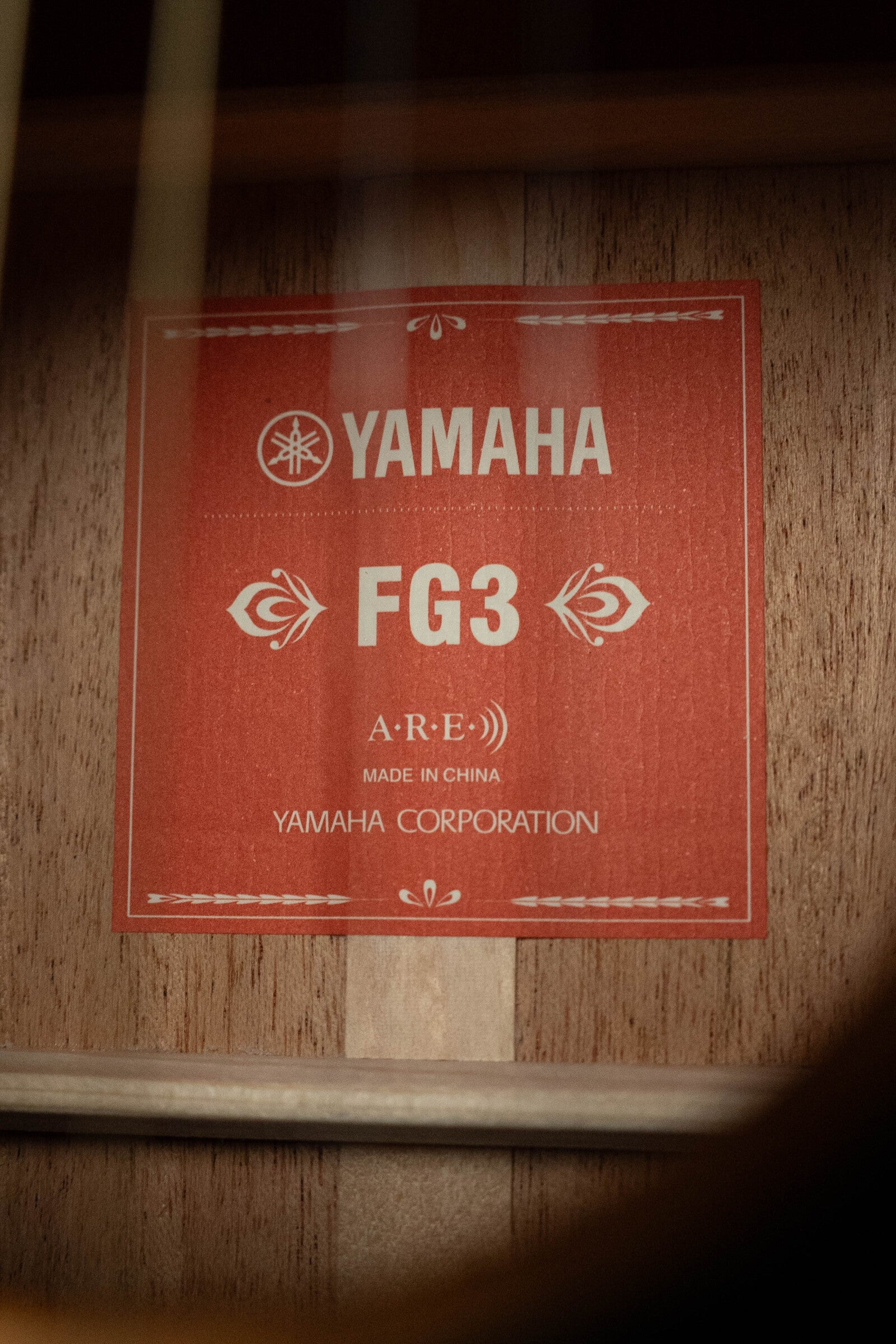 Yamaha FG3 Spruce/Mahogany Red Label Dreadnought Acoustic Guitar #1209