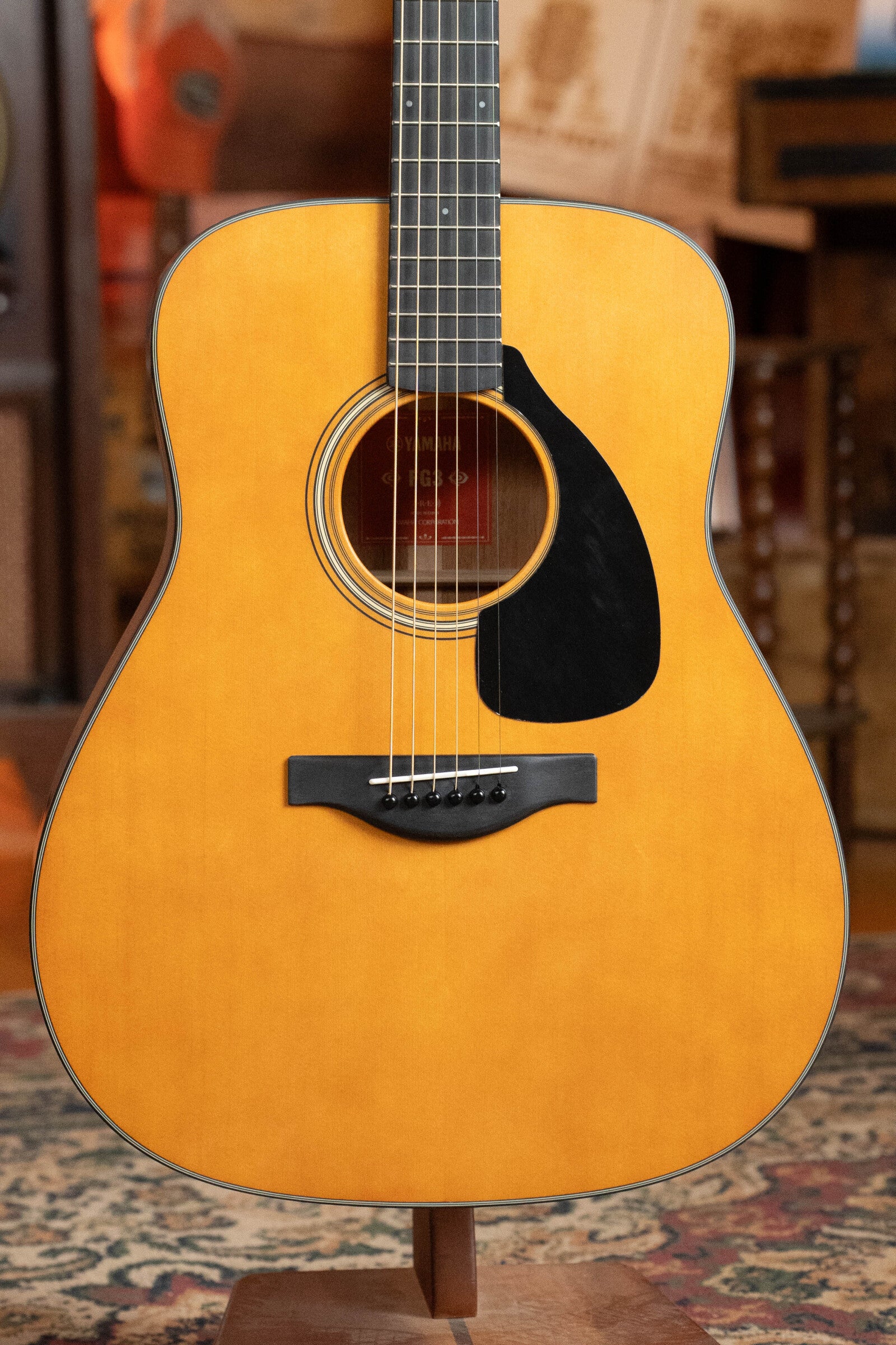 Yamaha FG3 Spruce/Mahogany Red Label Dreadnought Acoustic Guitar #1209