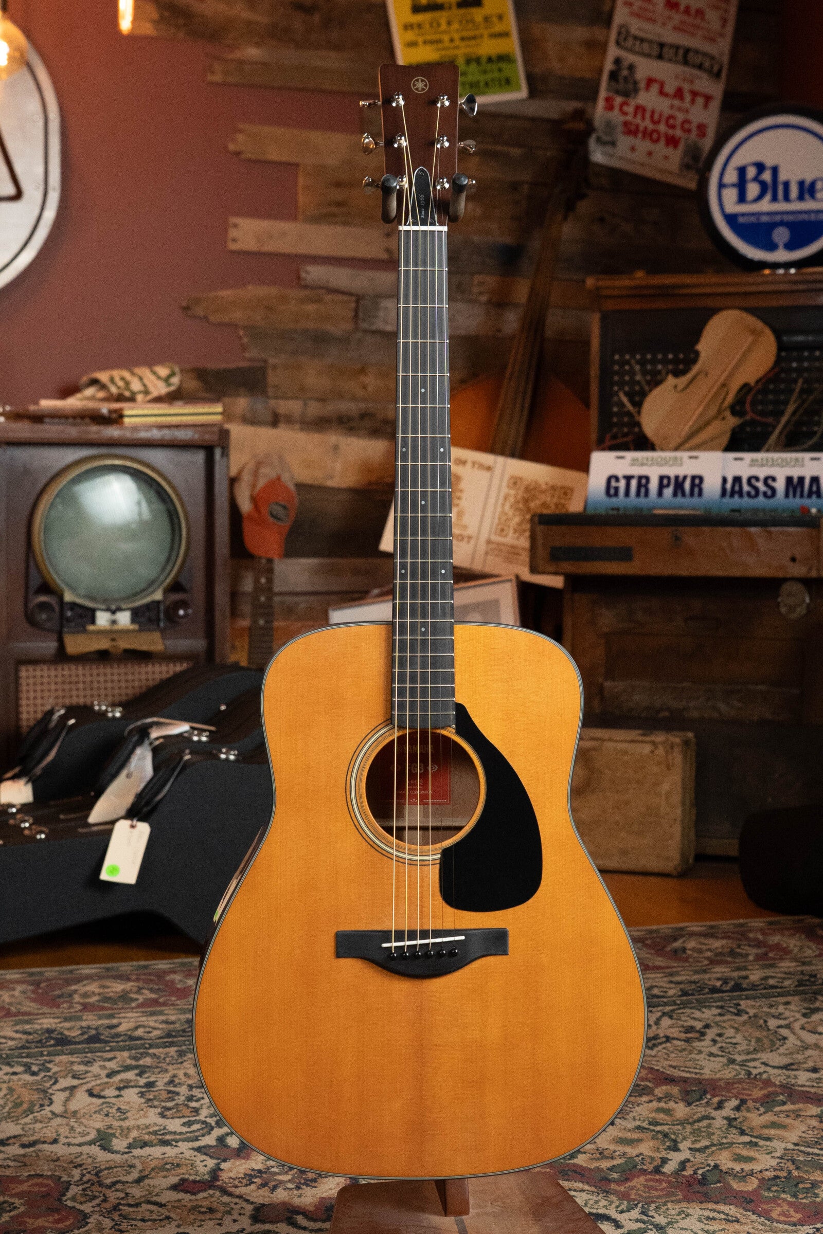Yamaha FG3 Spruce/Mahogany Red Label Dreadnought Acoustic Guitar #1278