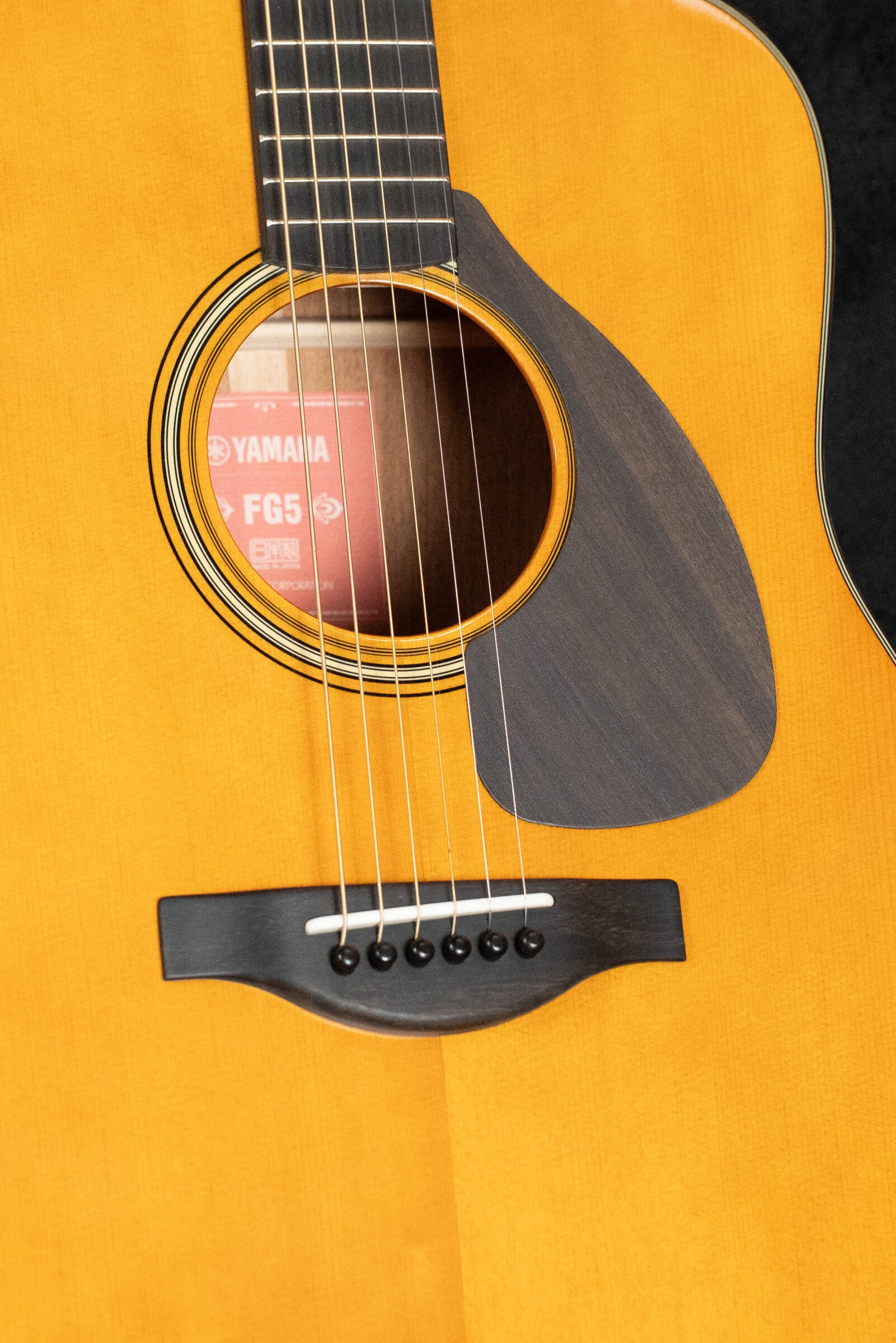 Yamaha FG5 GL NEW Gloss Spruce/Mahogany Red Label Dreadnought Acoustic Guitar #589A