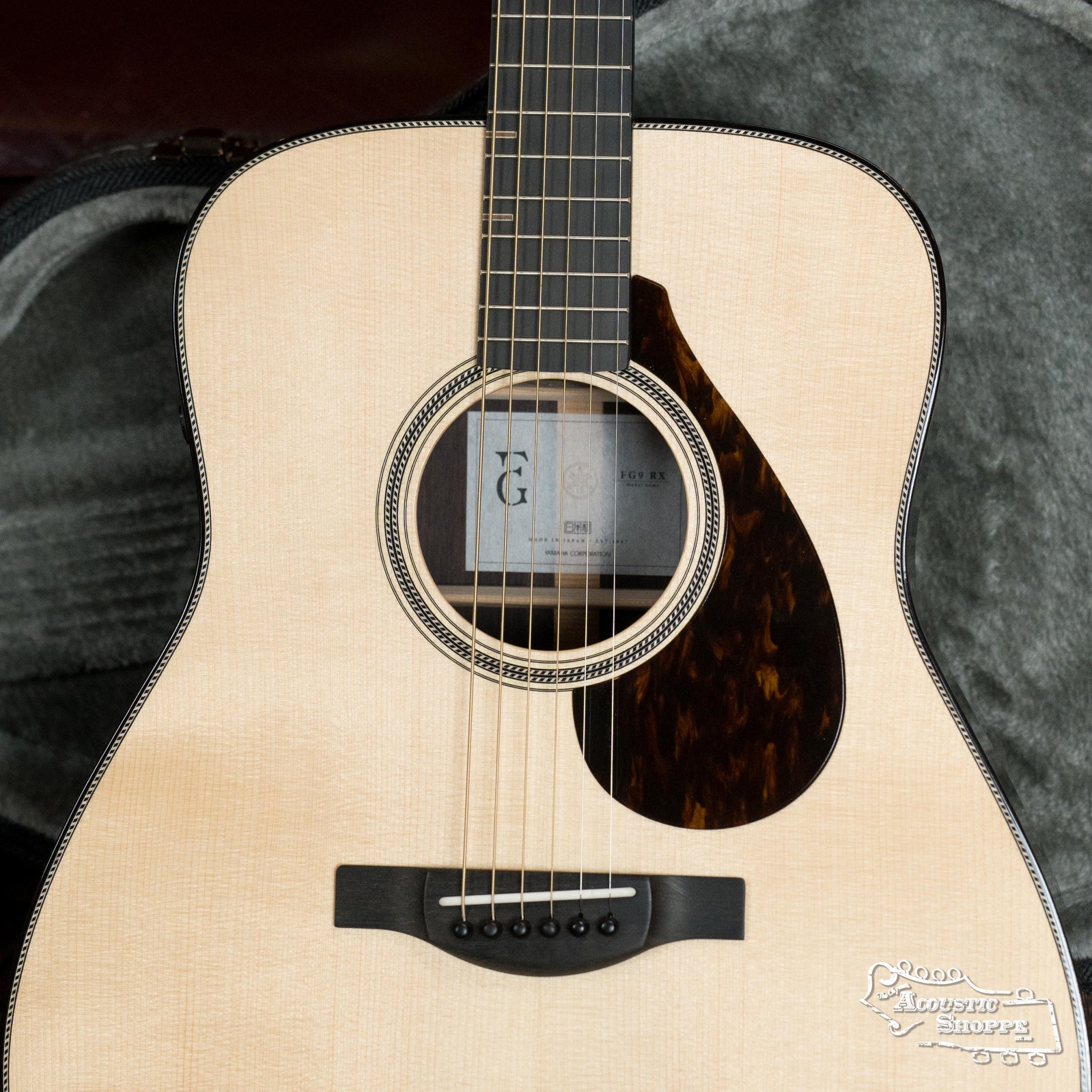 Yamaha FG9 RX Adirondack/Indian Rosewood Dreadnought Guitar w/Atmosfeel Pickup #044A