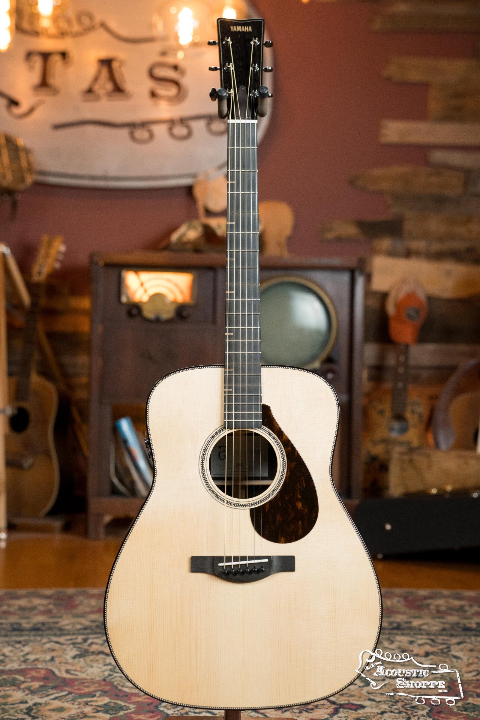 Yamaha FG9 RX Adirondack/Indian Rosewood Dreadnought Guitar w/Atmosfeel Pickup #044A