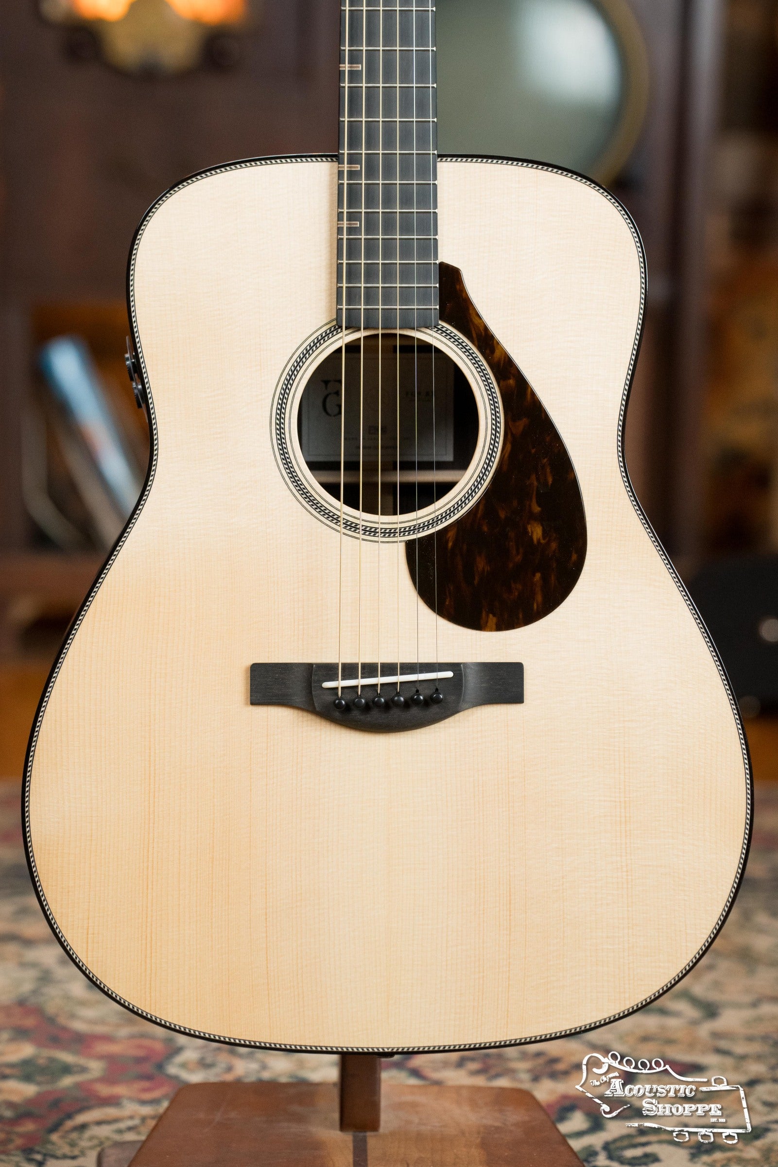 Yamaha FG9 RX Adirondack/Indian Rosewood Dreadnought Guitar w/Atmosfeel Pickup #044A