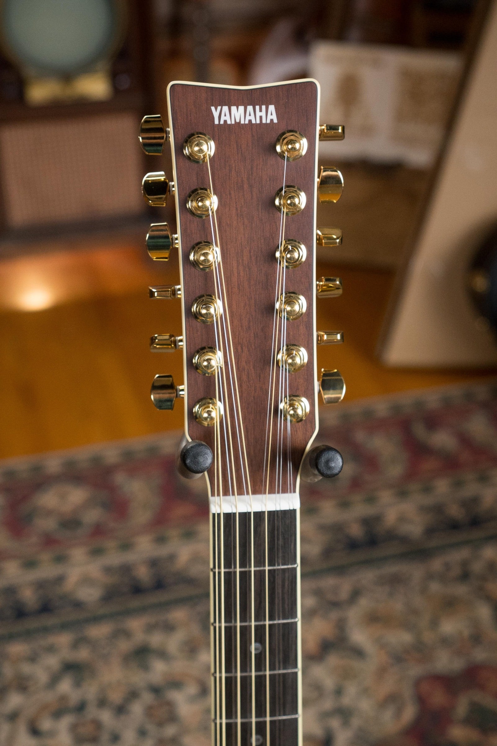 Yamaha LL16-12HB ARE LL Series Engelmann/Rosewood 12-String Guitar w/ SRT Zero Impact Pickup #0501