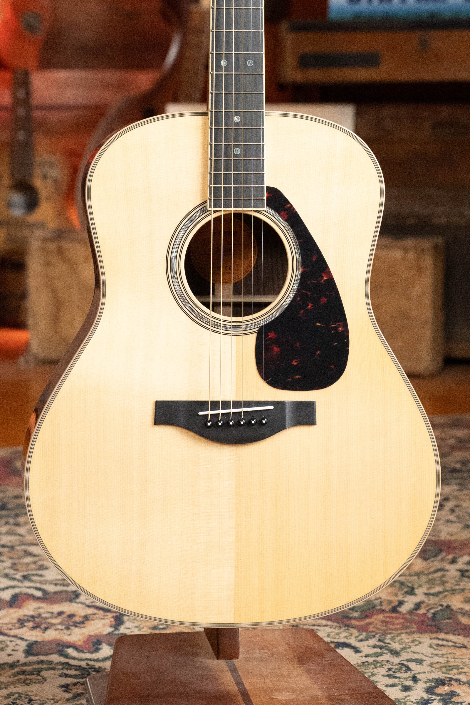 Yamaha LL16 ARE LL Series Engelmann/Rosewood Original Jumbo Acoustic Guitar w/ SRT Zero Impact Pickup #0545