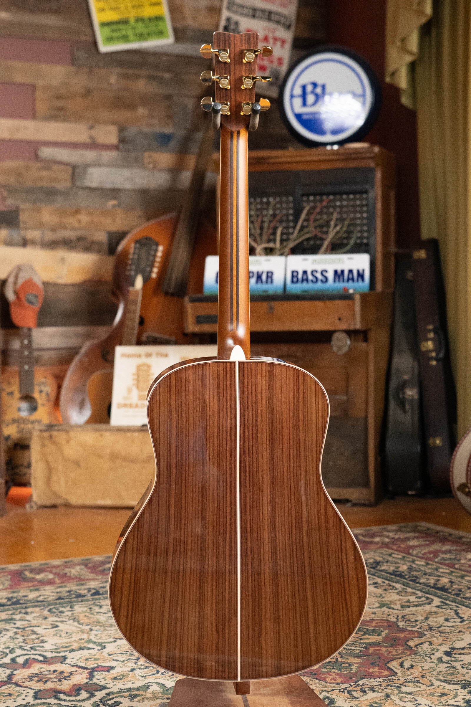 Yamaha LL56 A.R.E Engelmann Spruce/Indian Rosewood Slope Shoulder Dreadnought Acoustic Guitar #101A