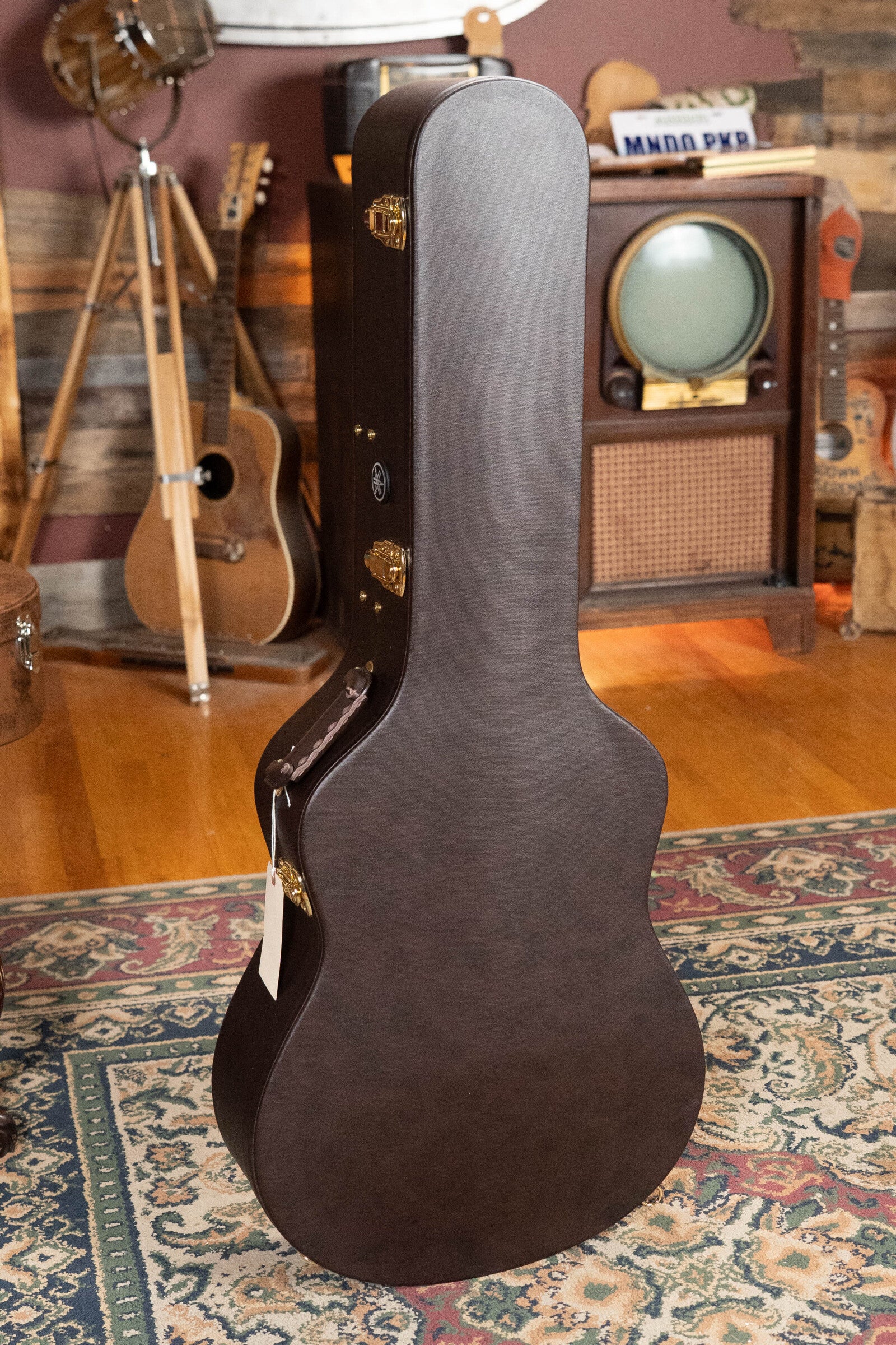 Yamaha LL56 A.R.E Engelmann Spruce/Indian Rosewood Slope Shoulder Dreadnought Acoustic Guitar #101A