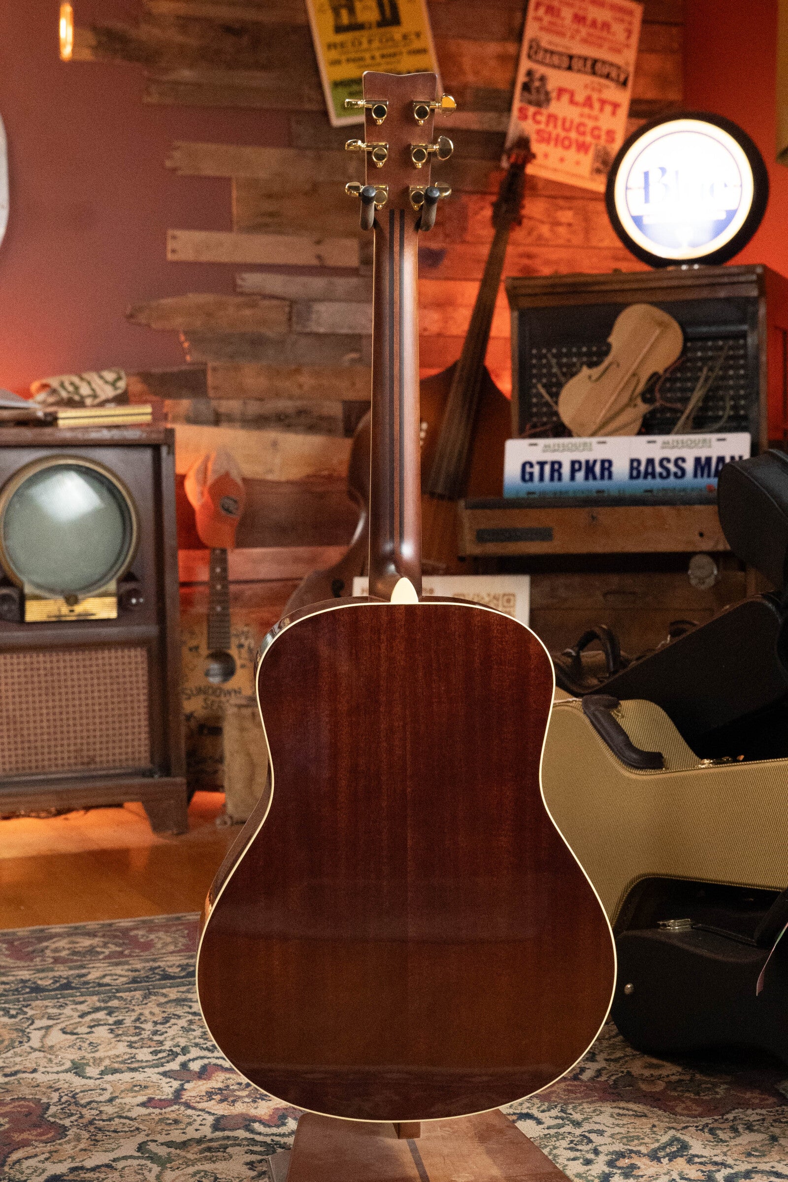 Yamaha LL6M ARE Engelmann/Mahogany Jumbo Guitar w/SRT Zero Impact Passive Piezo Pickup #0581