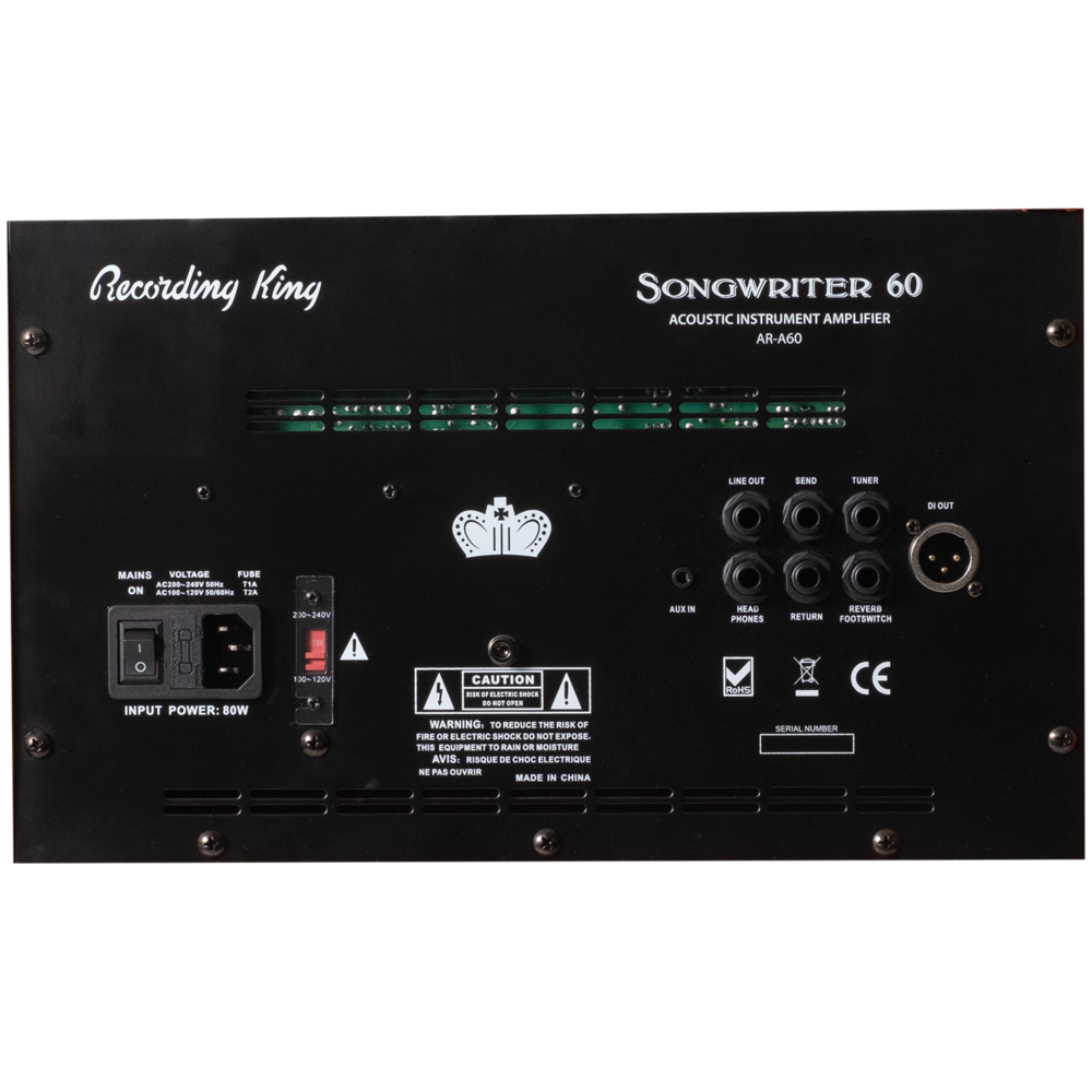 Recording King Songwriter 60 Watt Acoustic Amp