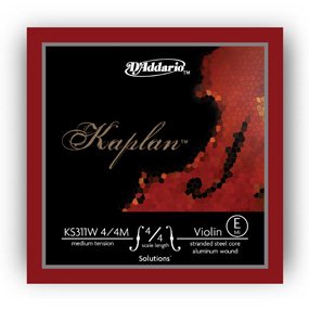 D'Addario Kaplan KS311W Wound E String 4/4M