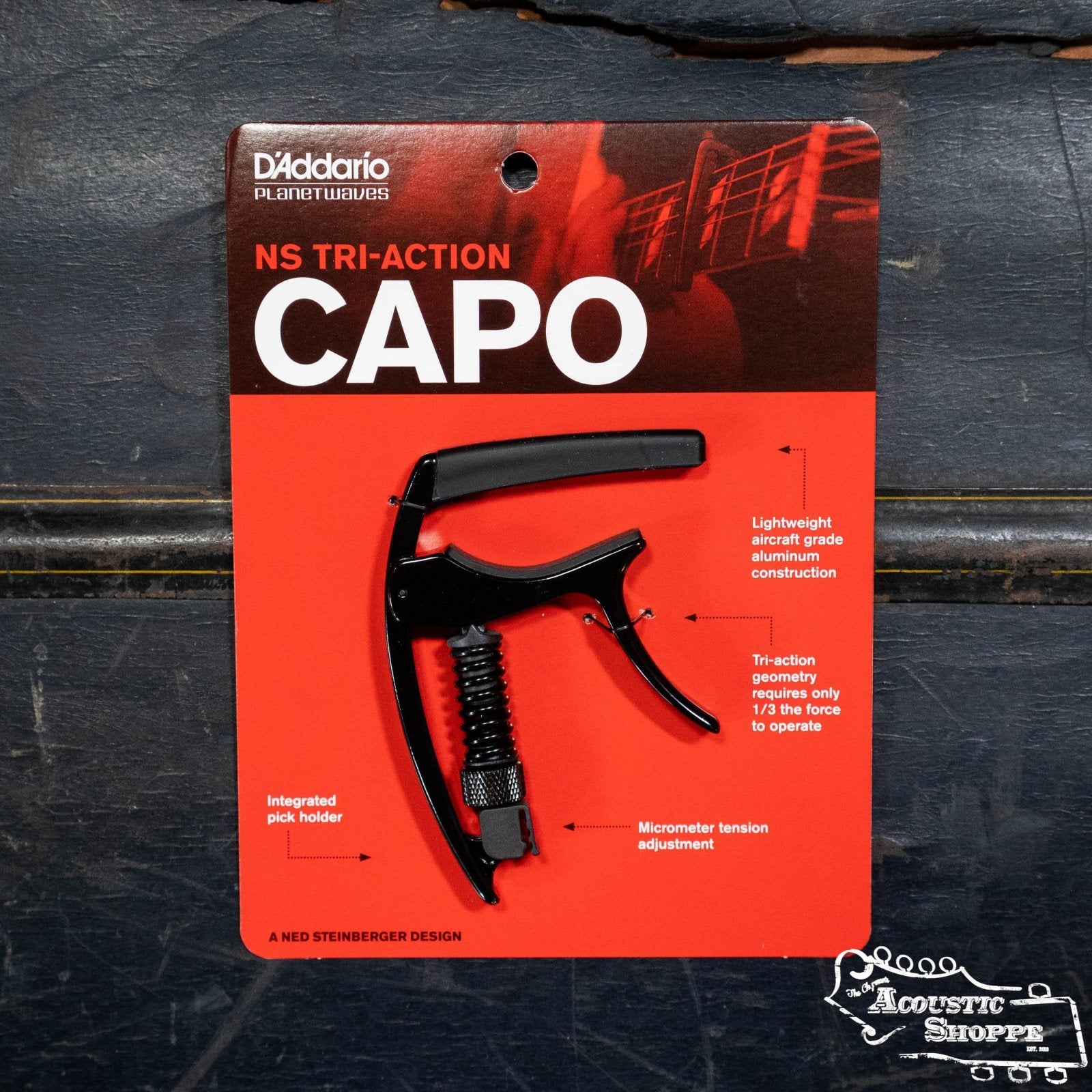 D'Addario/Planet Waves NS Tri-Action Capo PW-CP-09