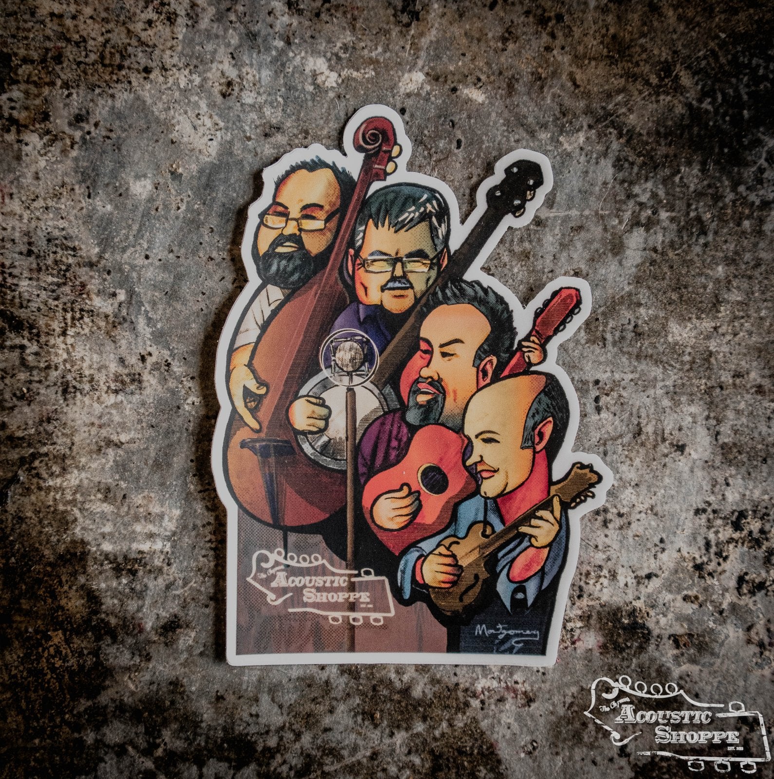 Chapman's Illustration Sticker by Mark Montgomery