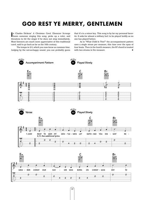 Christmas Songs For Beginning Guitar (HL00699495)