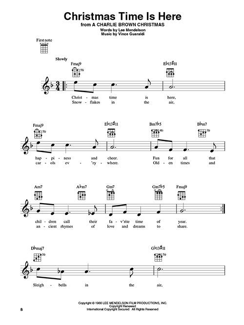 Christmas songs for Ukulele (HL00695896)