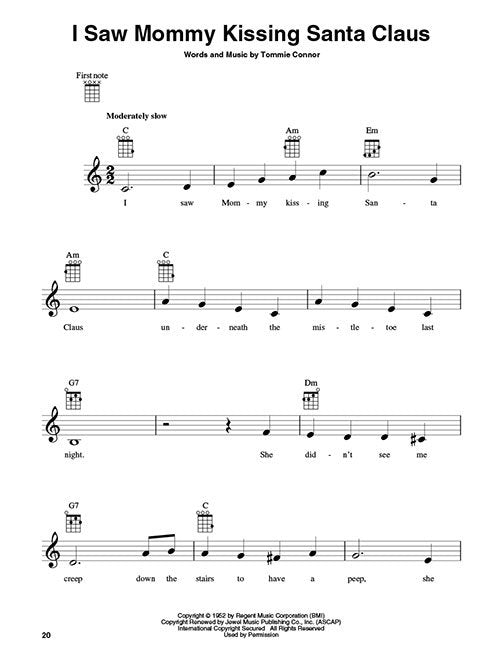 Christmas songs for Ukulele (HL00695896)