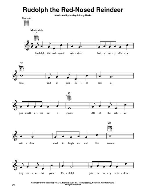 Christmas songs for Ukulele (HL00695896)