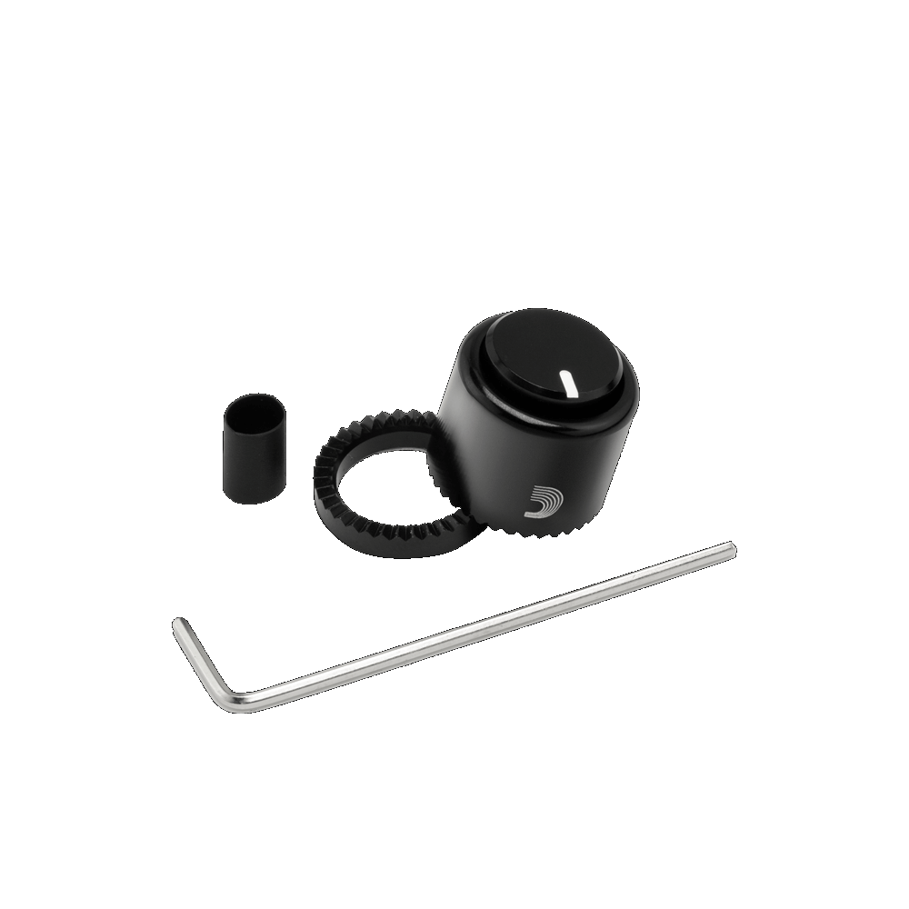 D'Addario Loknob Pro (Large Black Metal Knob)