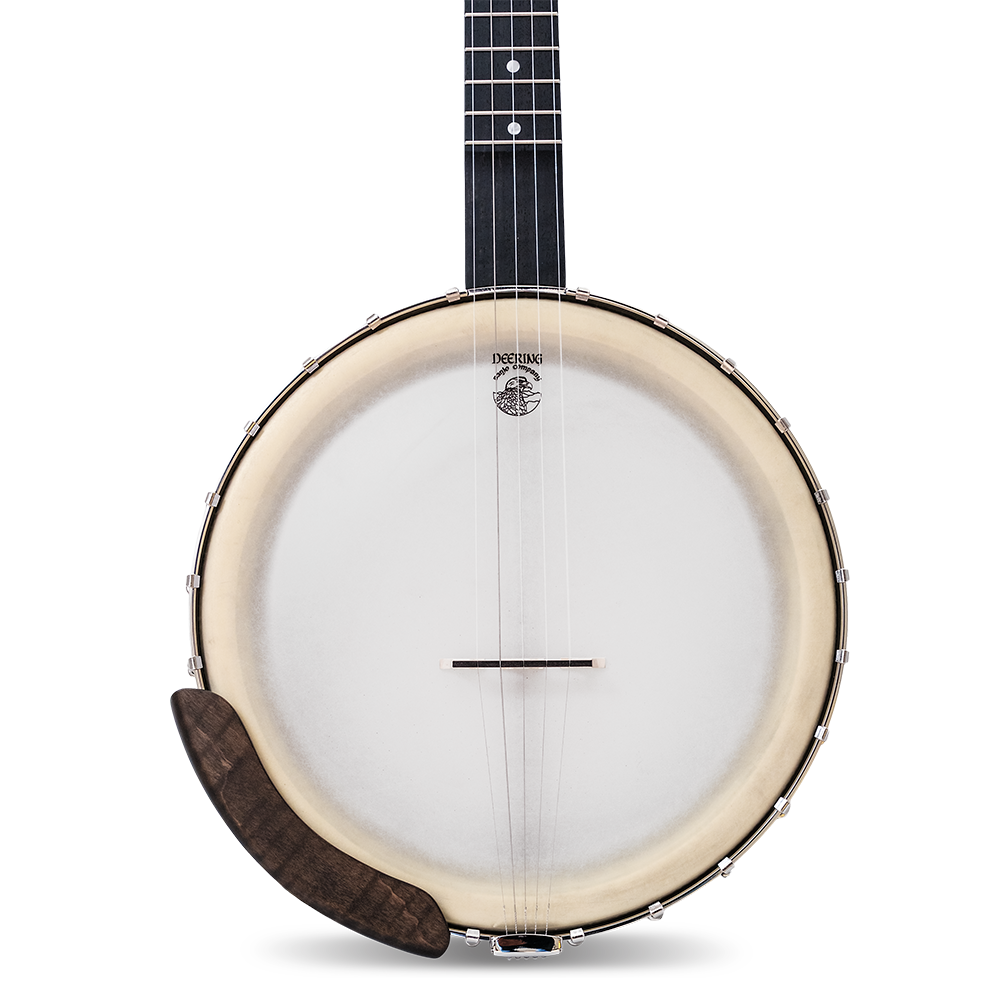 Deering Vega Avett Star Signature Banjo - front pot