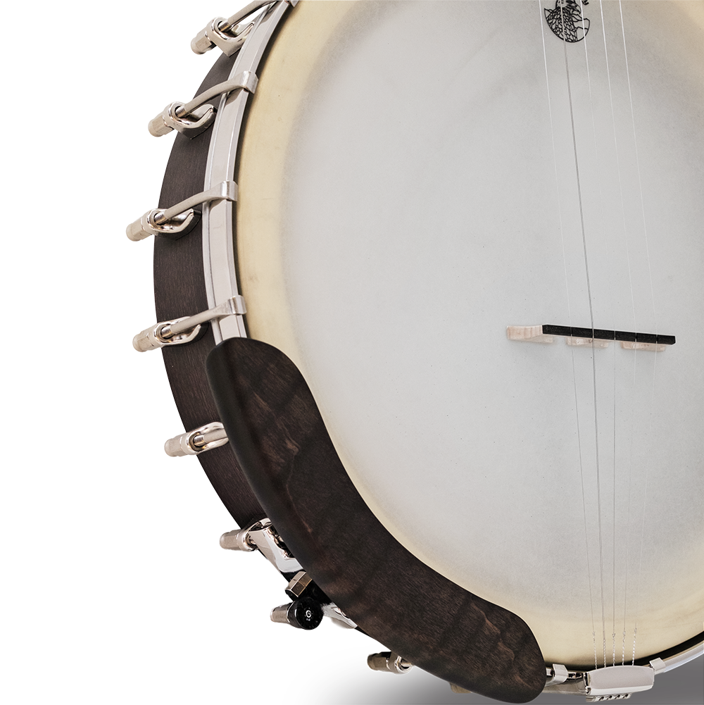 Deering Vega Avett Star Signature Banjo - armrest detail